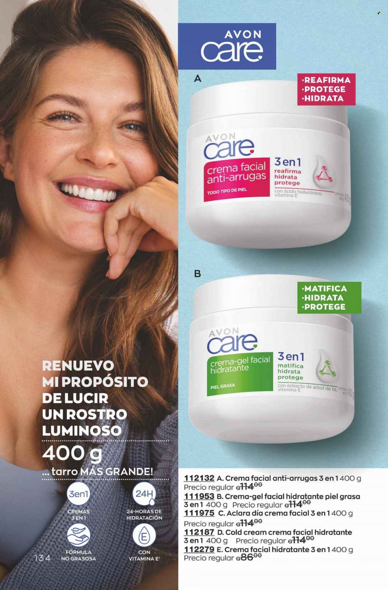 Catálogo Avon. Página 134
