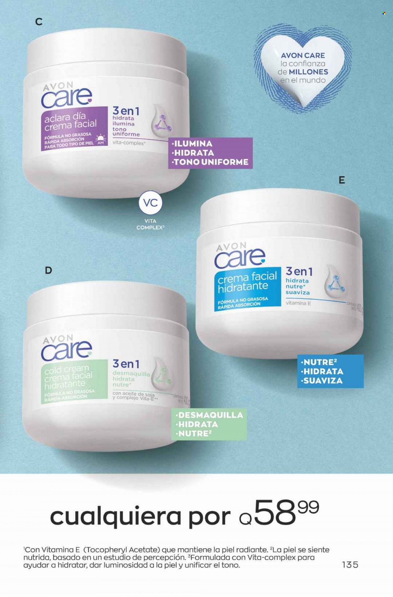 Catálogo Avon. Página 135