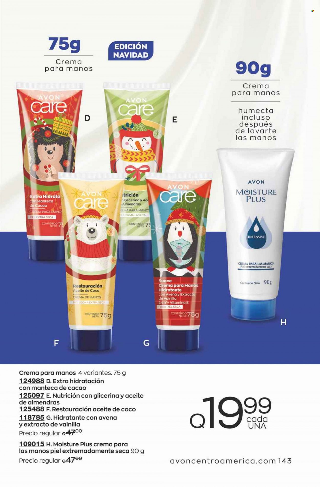Catálogo Avon. Página 143
