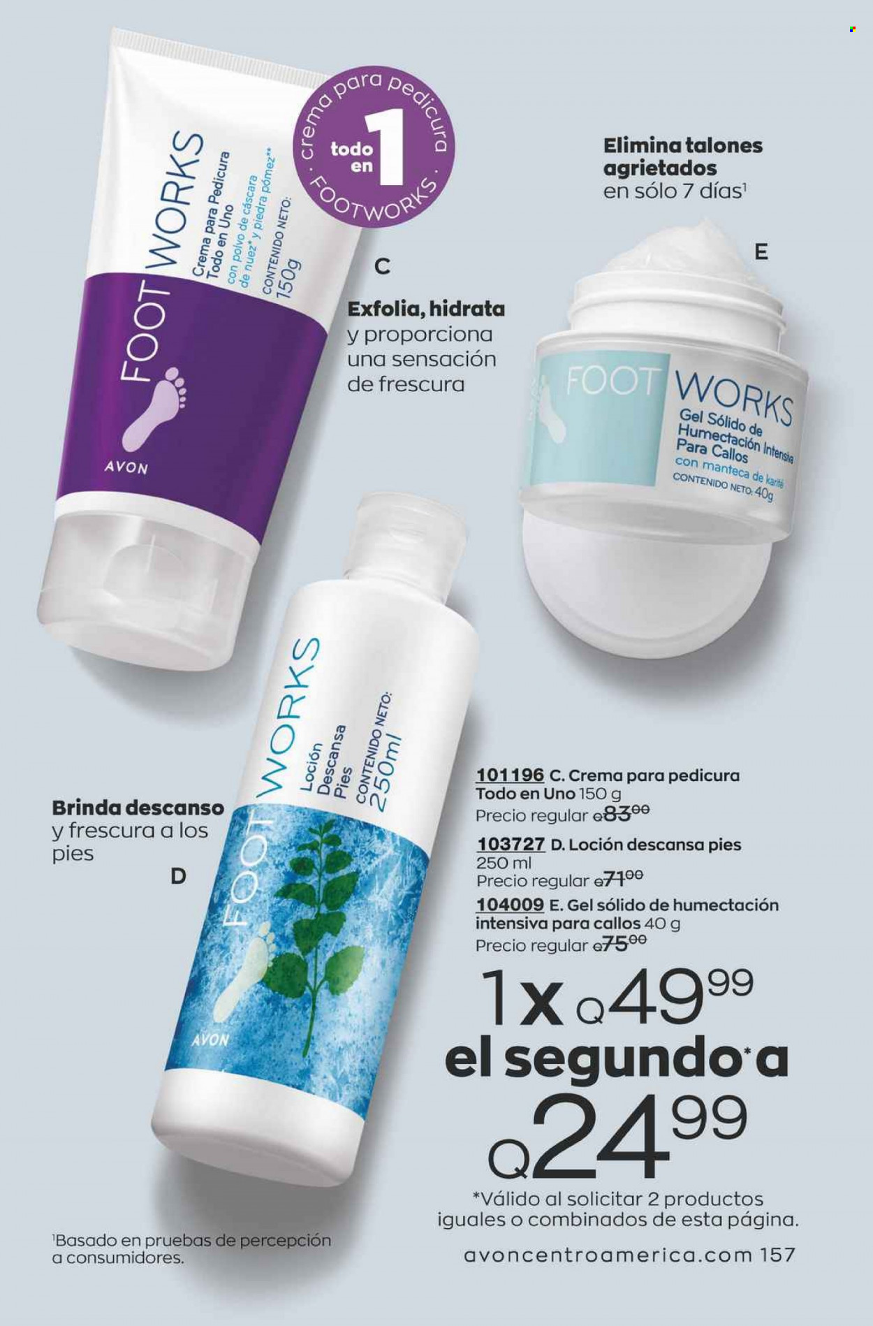 Catálogo Avon. Página 157