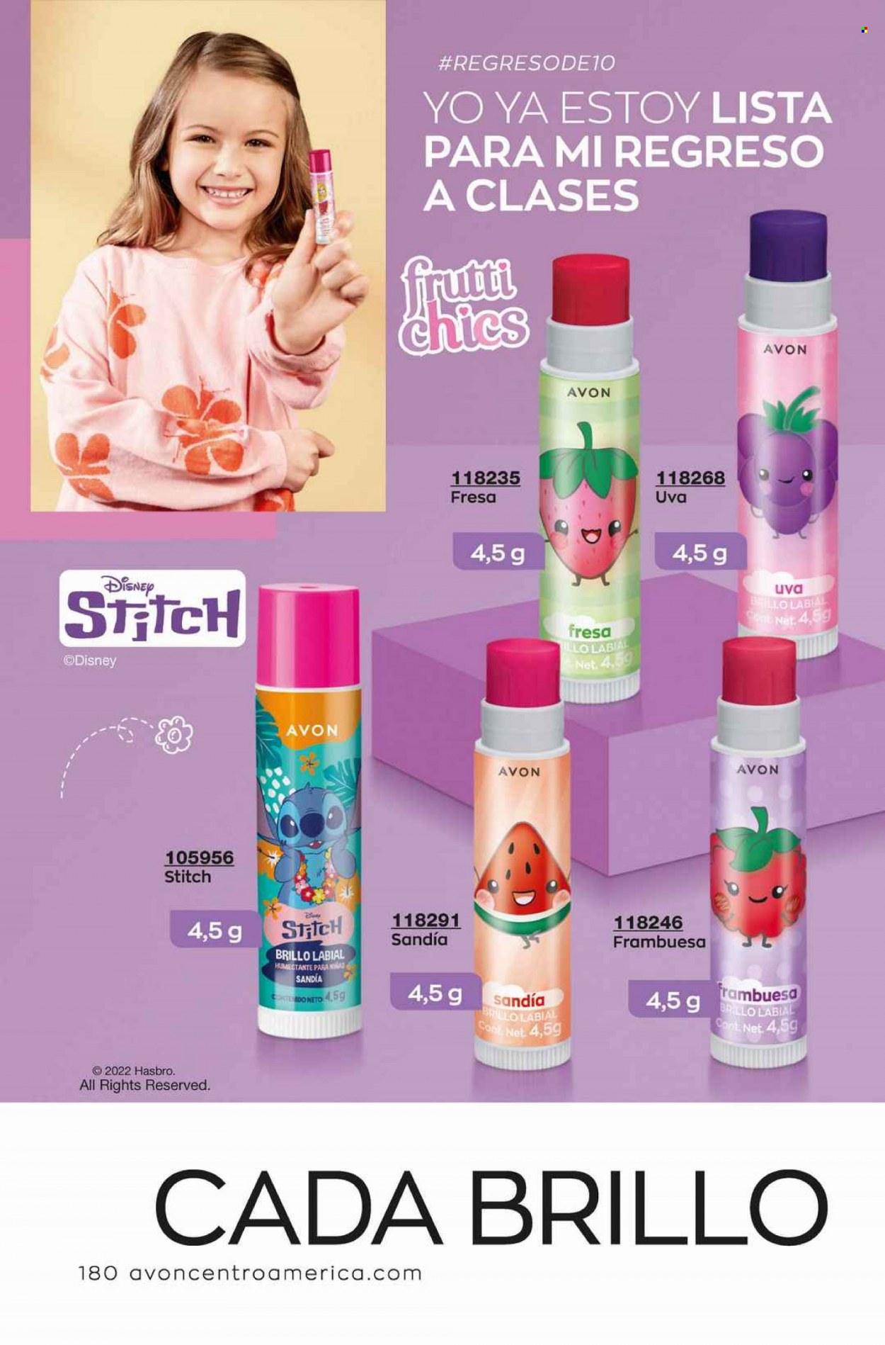 Catálogo Avon. Página 180