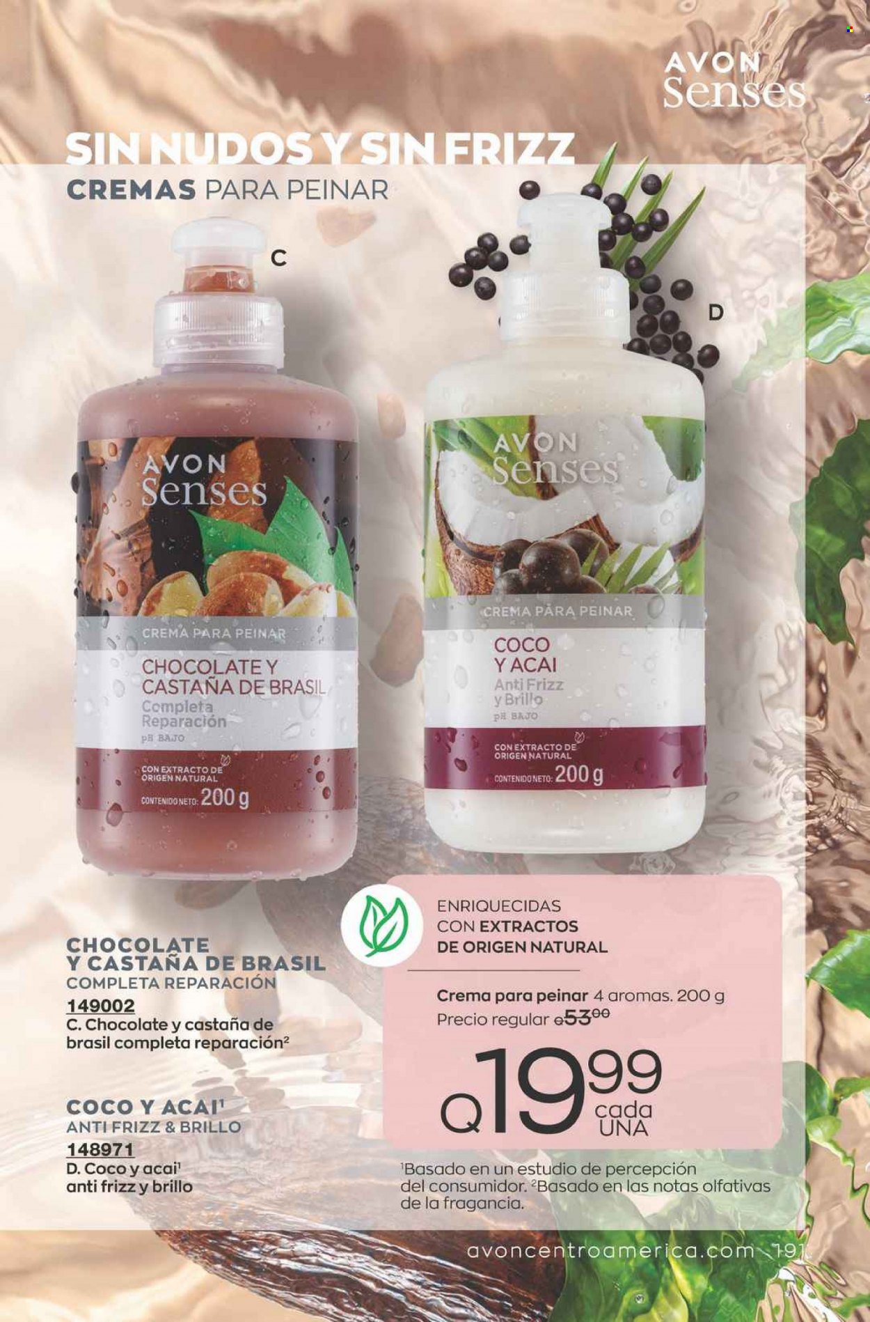 Catálogo Avon. Página 191