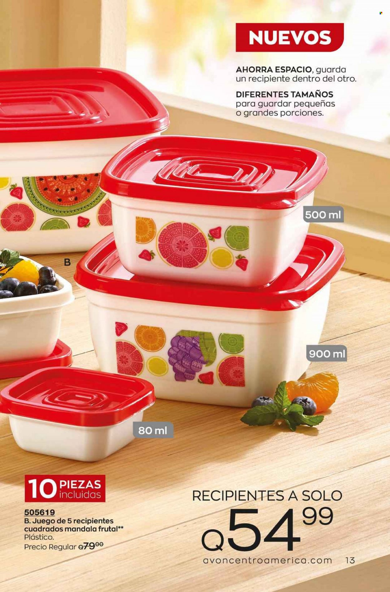 Catálogo Avon. Página 13