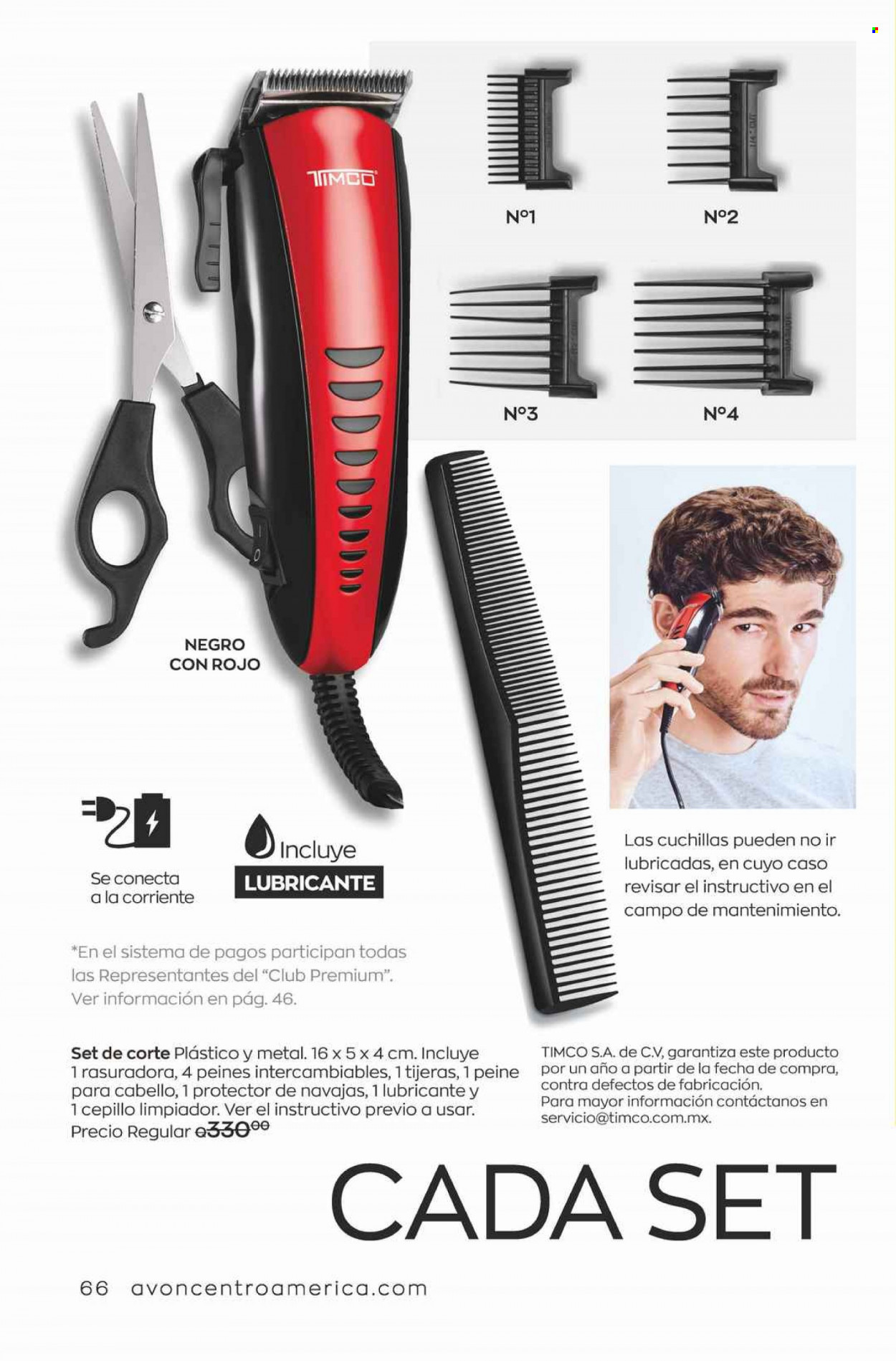 Catálogo Avon. Página 66