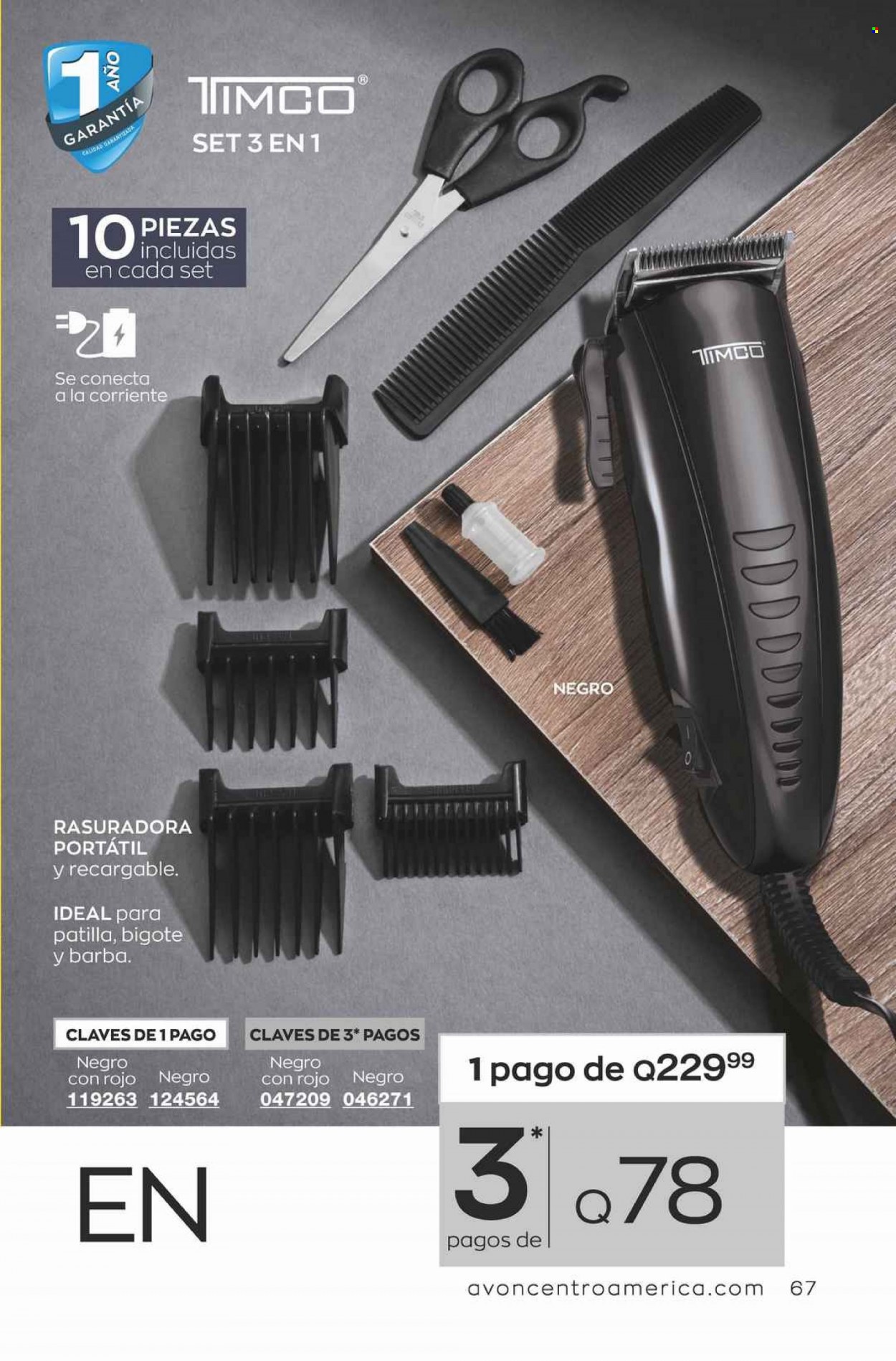 Catálogo Avon. Página 67