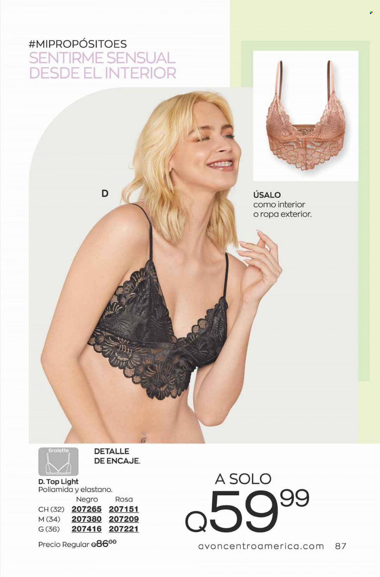 Catálogo Avon. Página 87