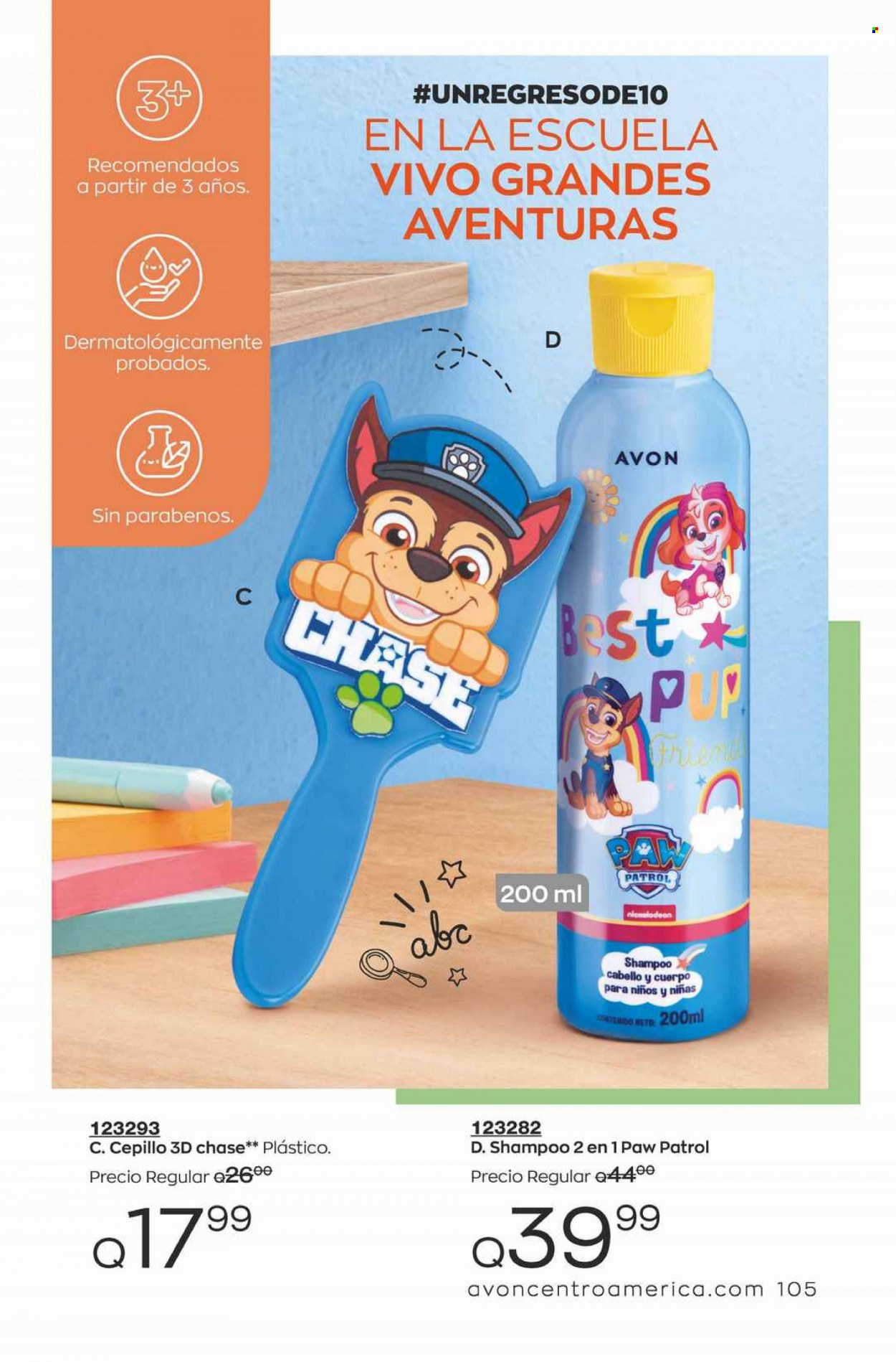 Catálogo Avon. Página 105