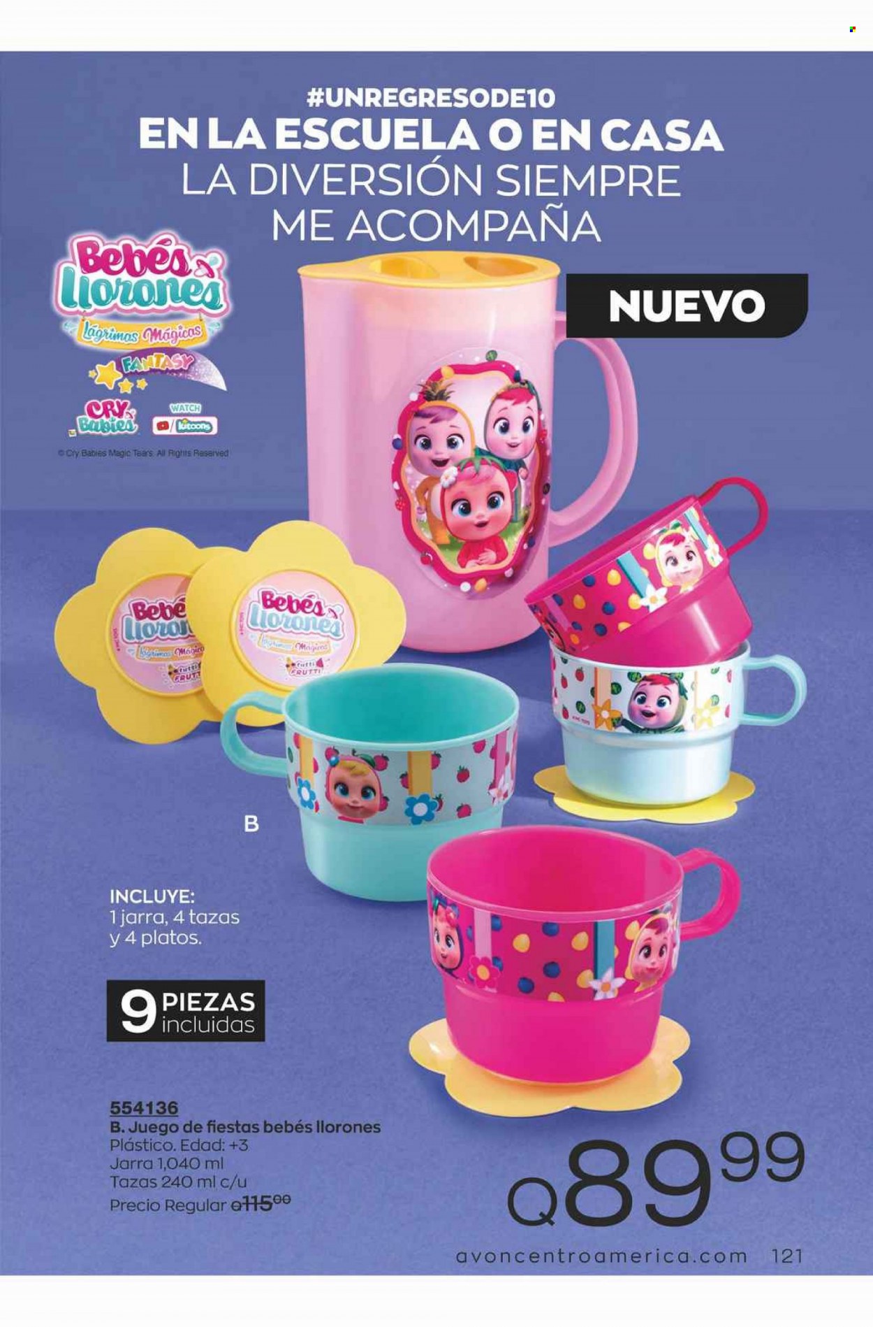 Catálogo Avon. Página 121