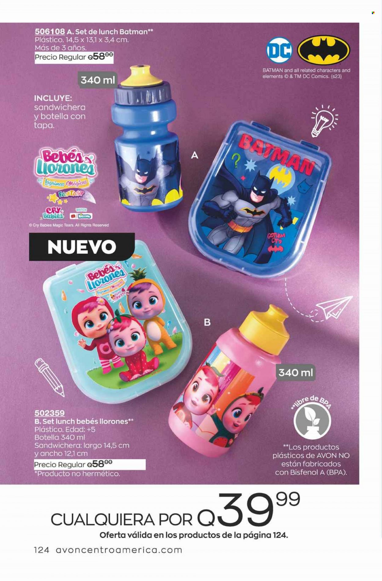 Catálogo Avon. Página 124