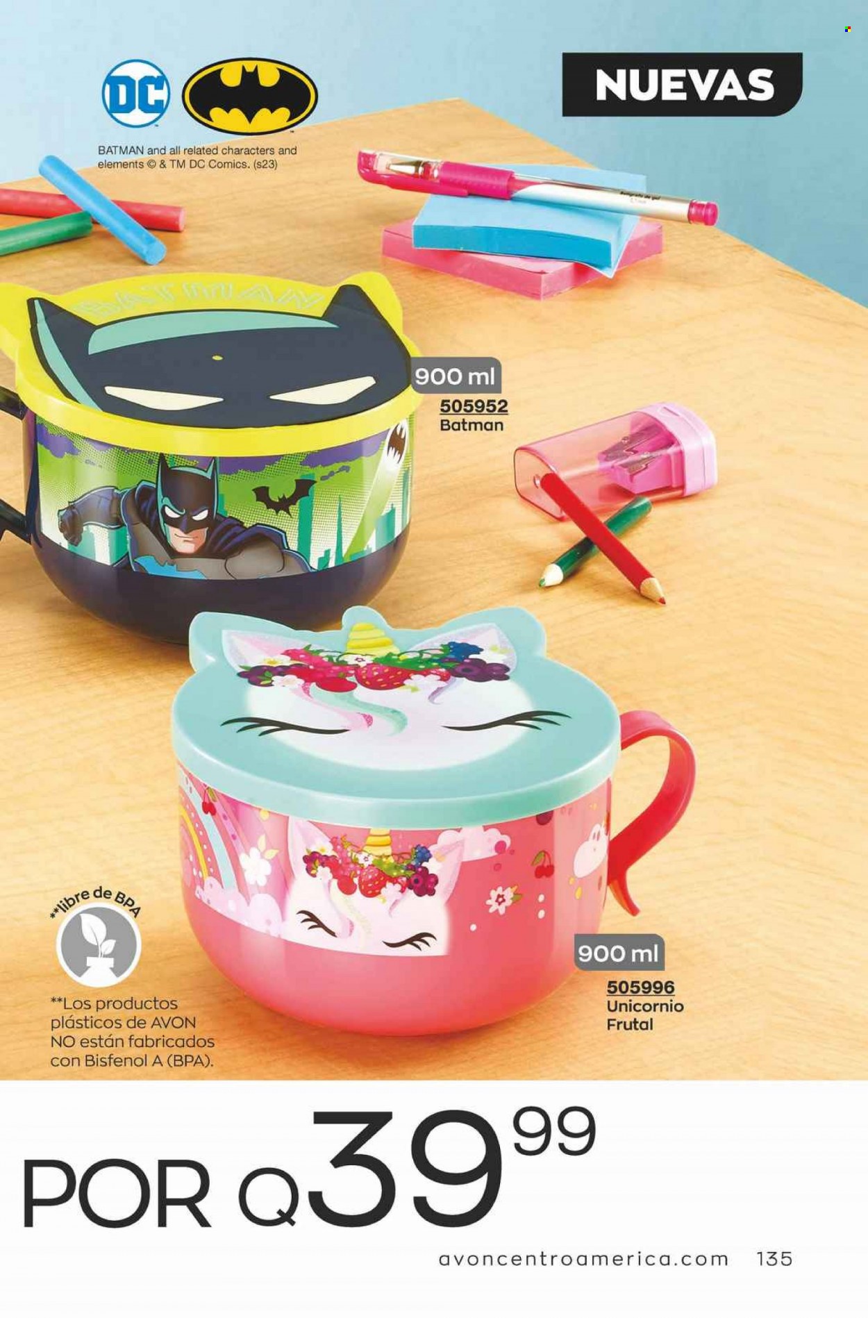 Catálogo Avon. Página 135