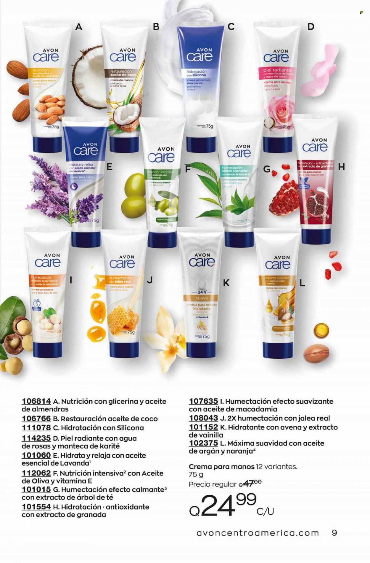 Catálogo Avon. Página 9