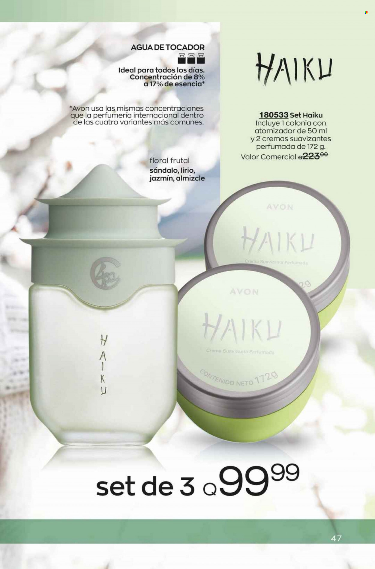 Catálogo Avon. Página 47