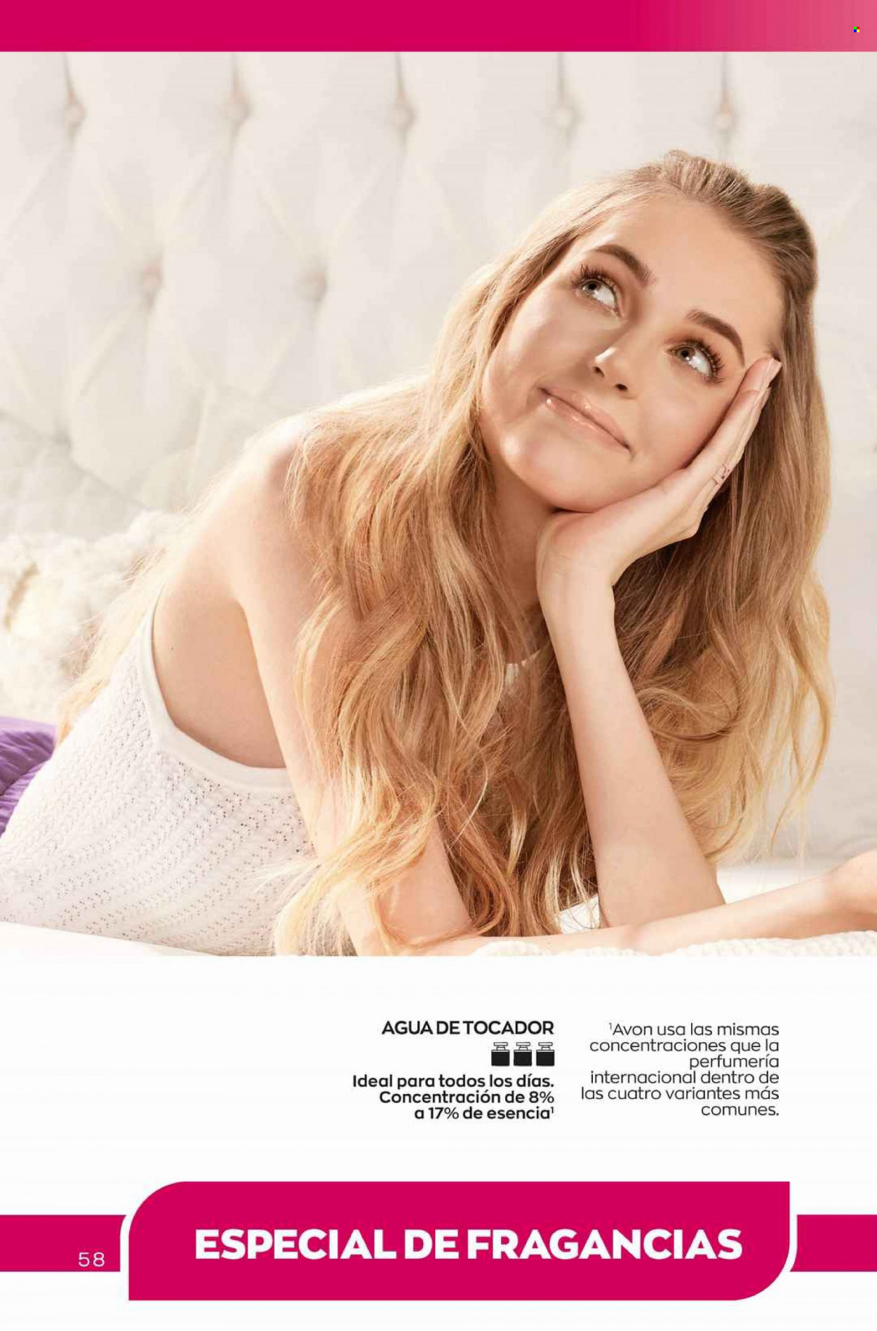 Catálogo Avon. Página 58