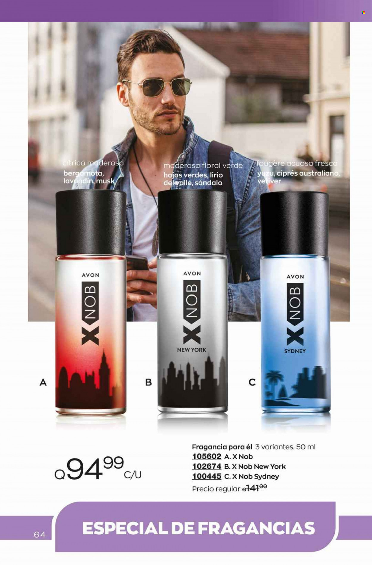 Catálogo Avon. Página 64