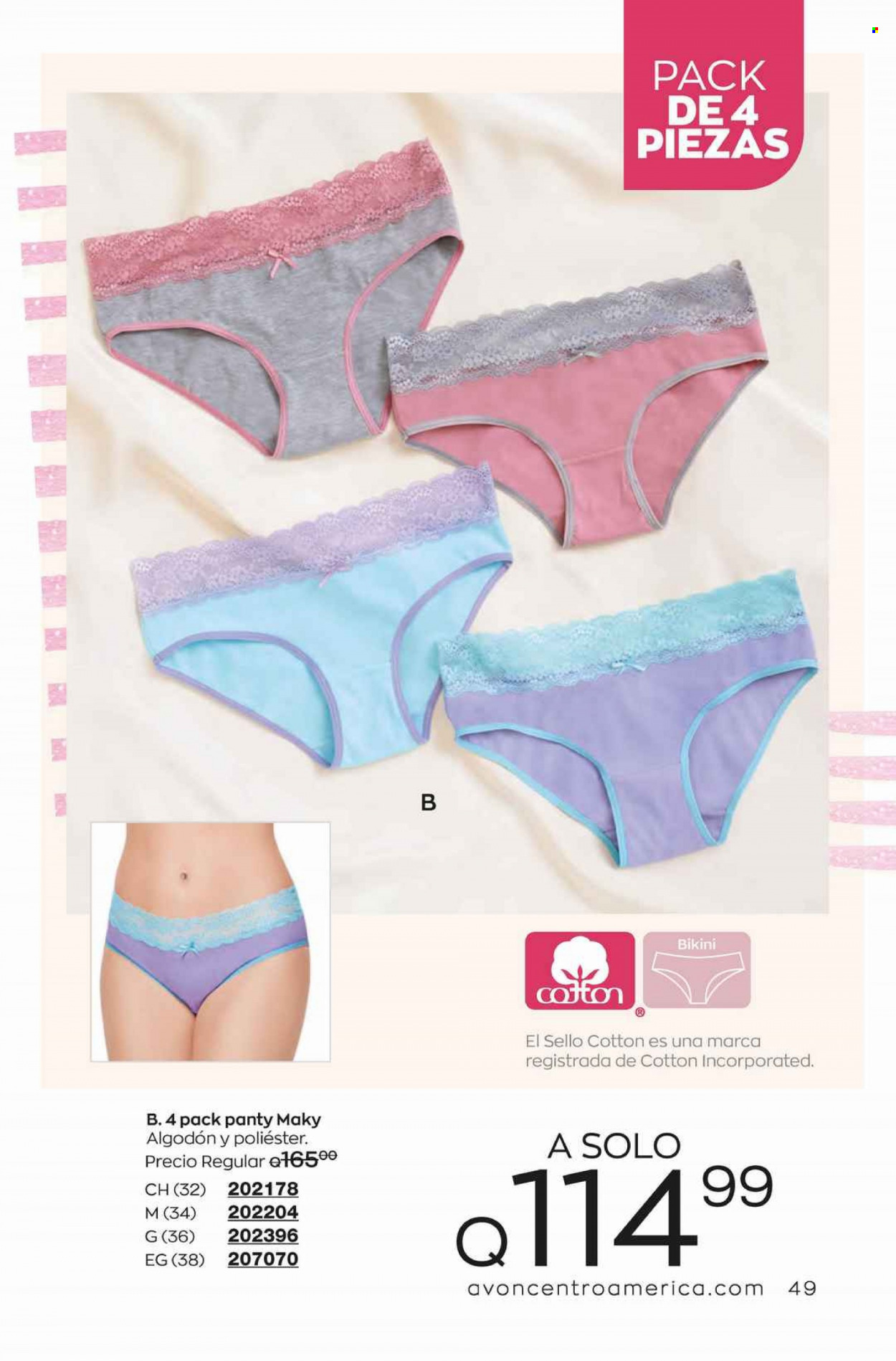 Catálogo Avon. Página 49