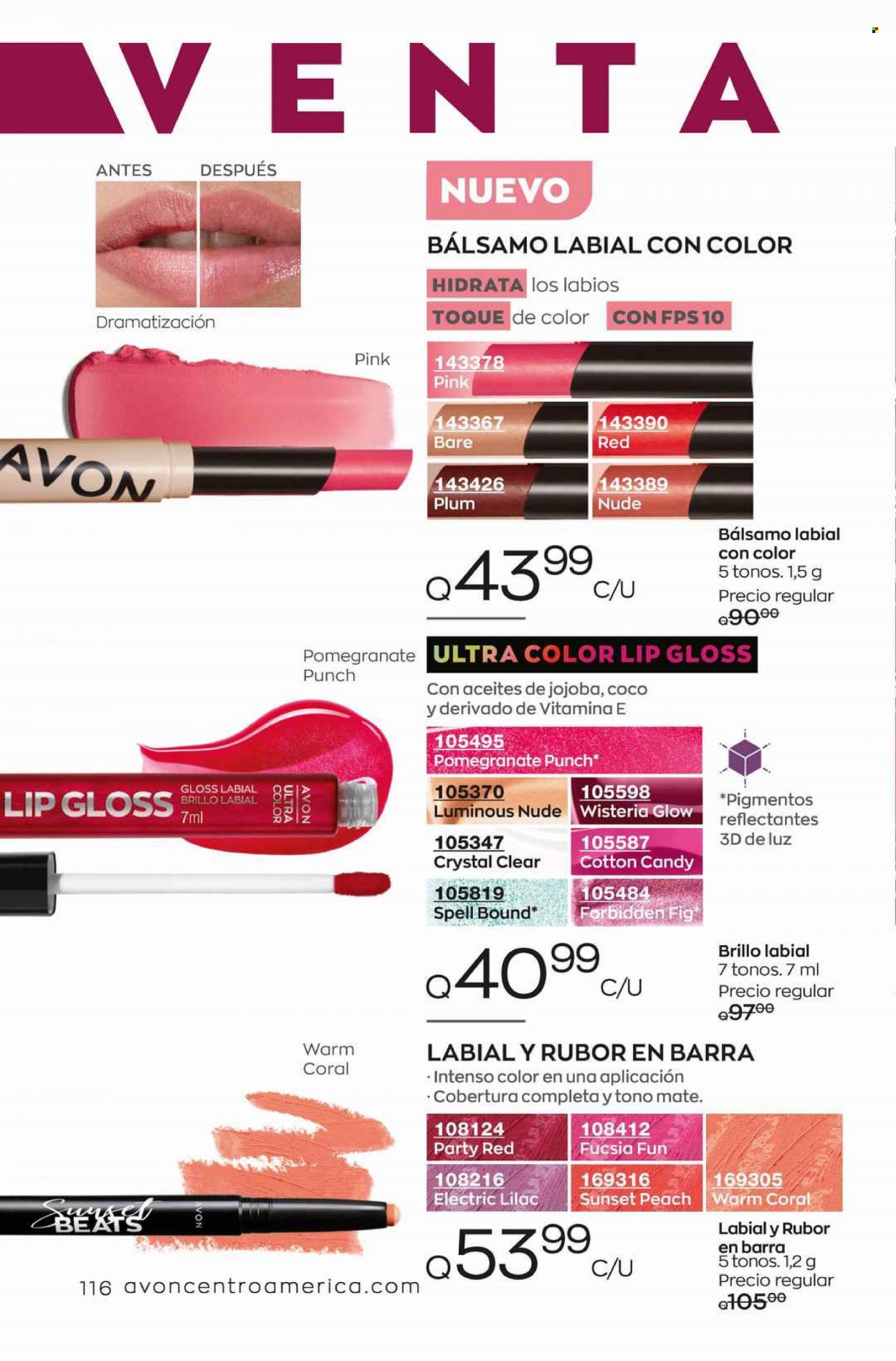 Catálogo Avon. Página 116