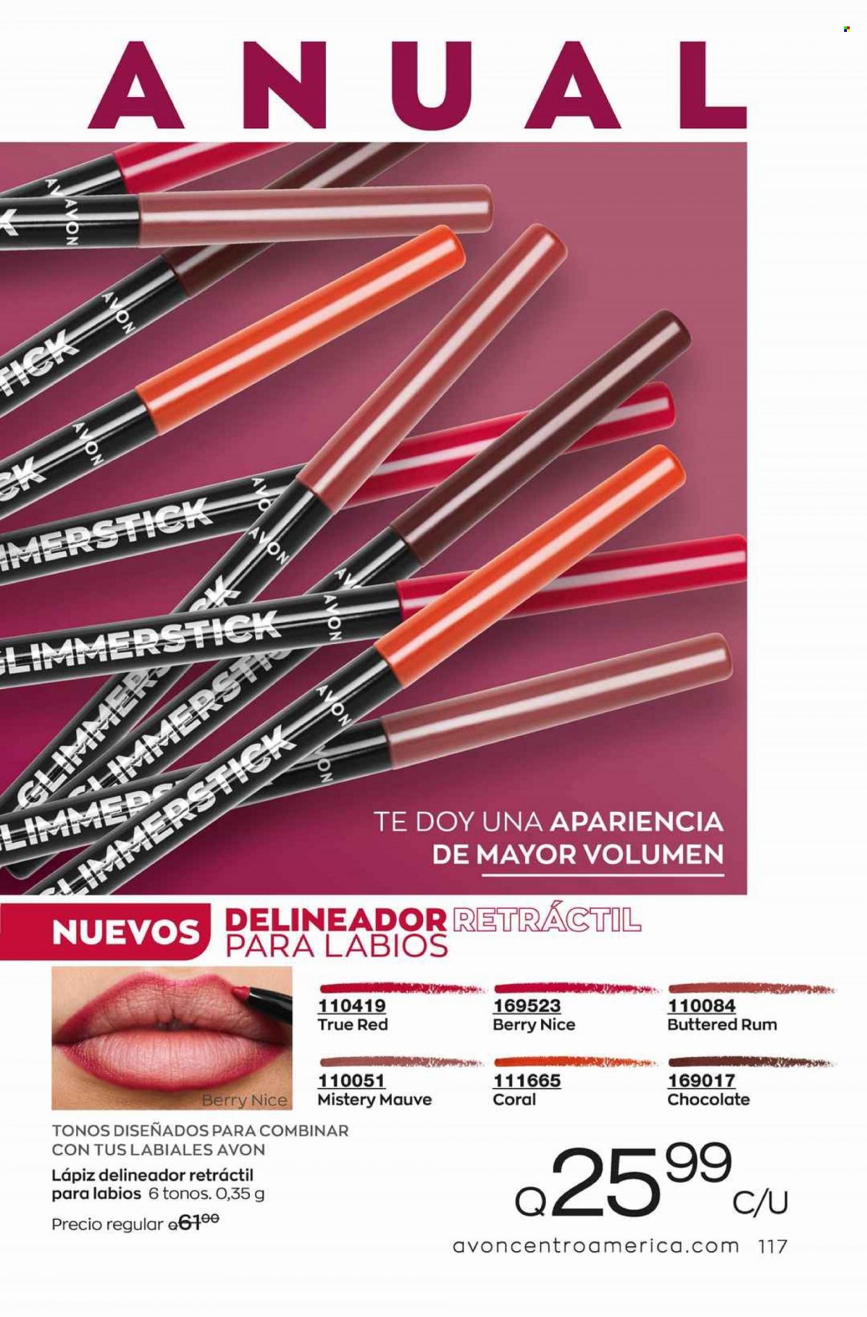 Catálogo Avon. Página 117