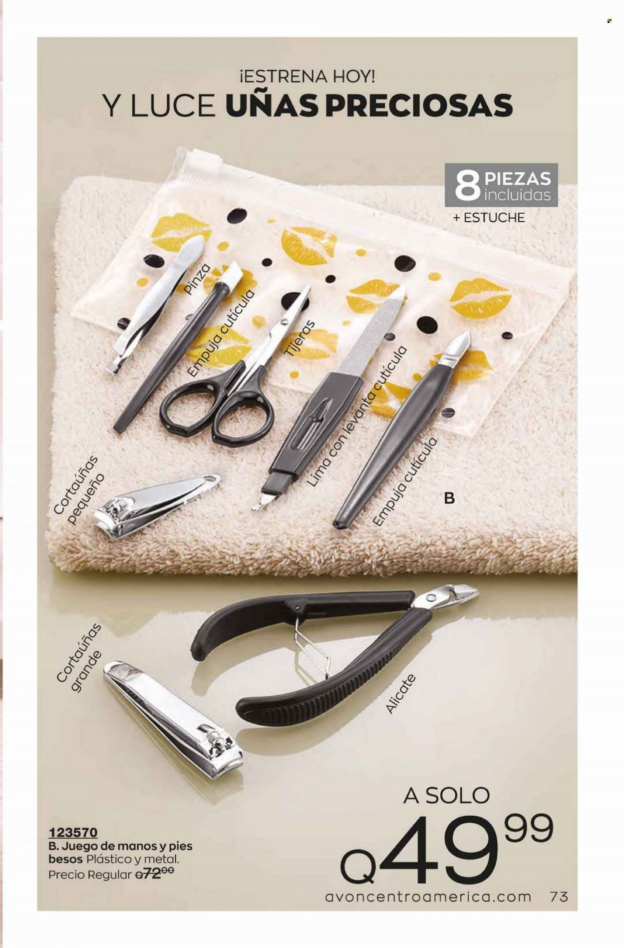 Catálogo Avon. Página 73