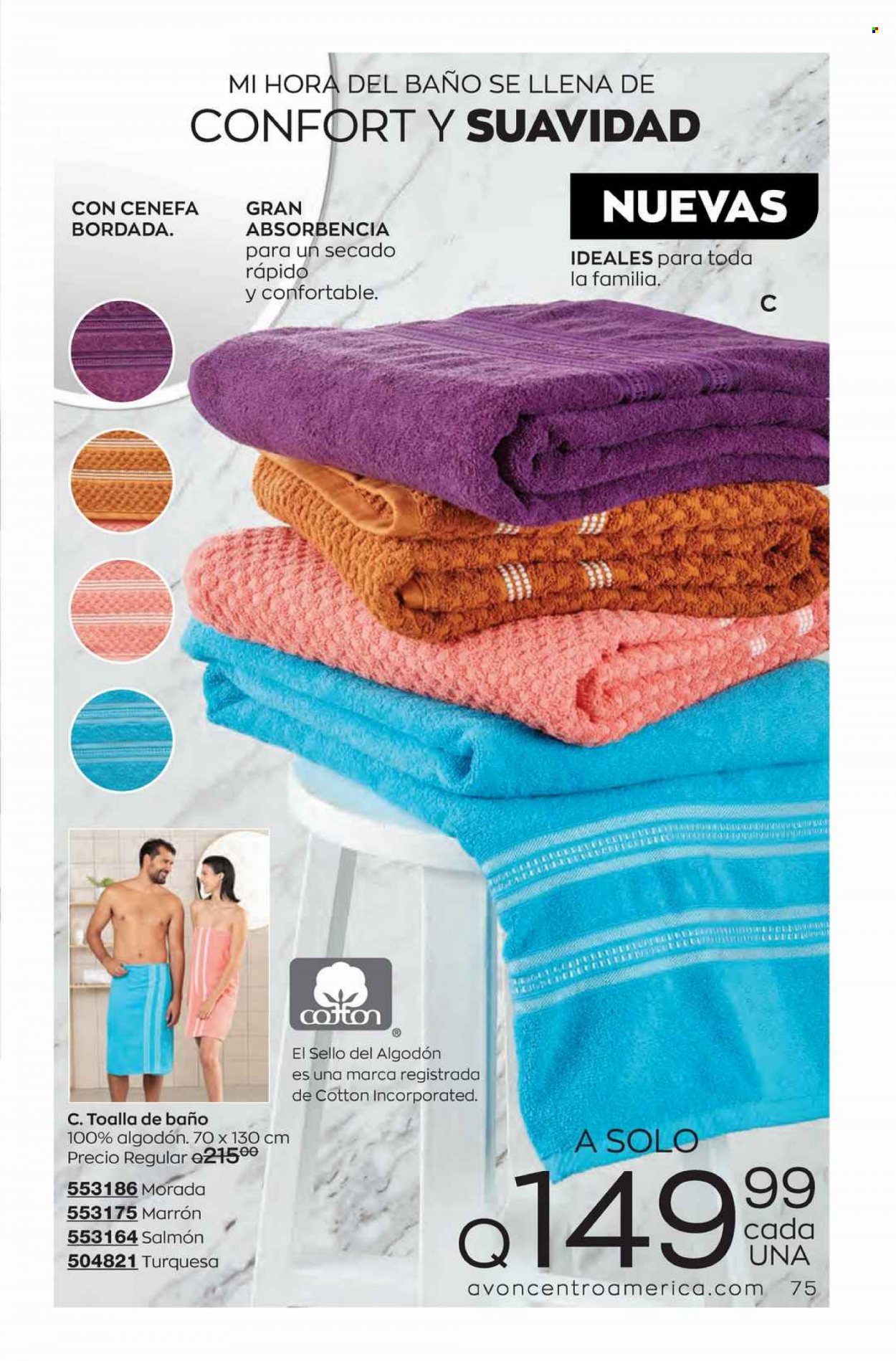 Catálogo Avon. Página 75