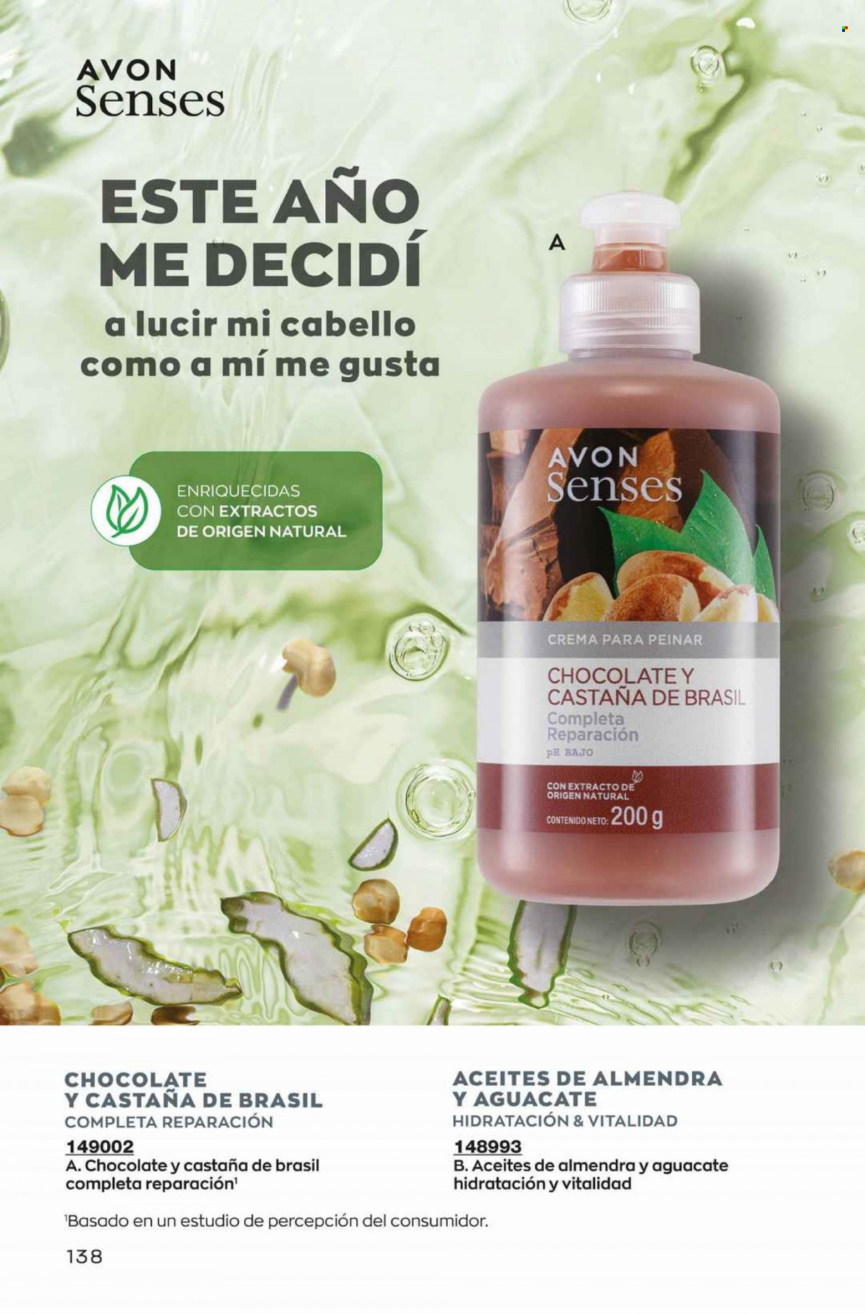 Catálogo Avon. Página 138
