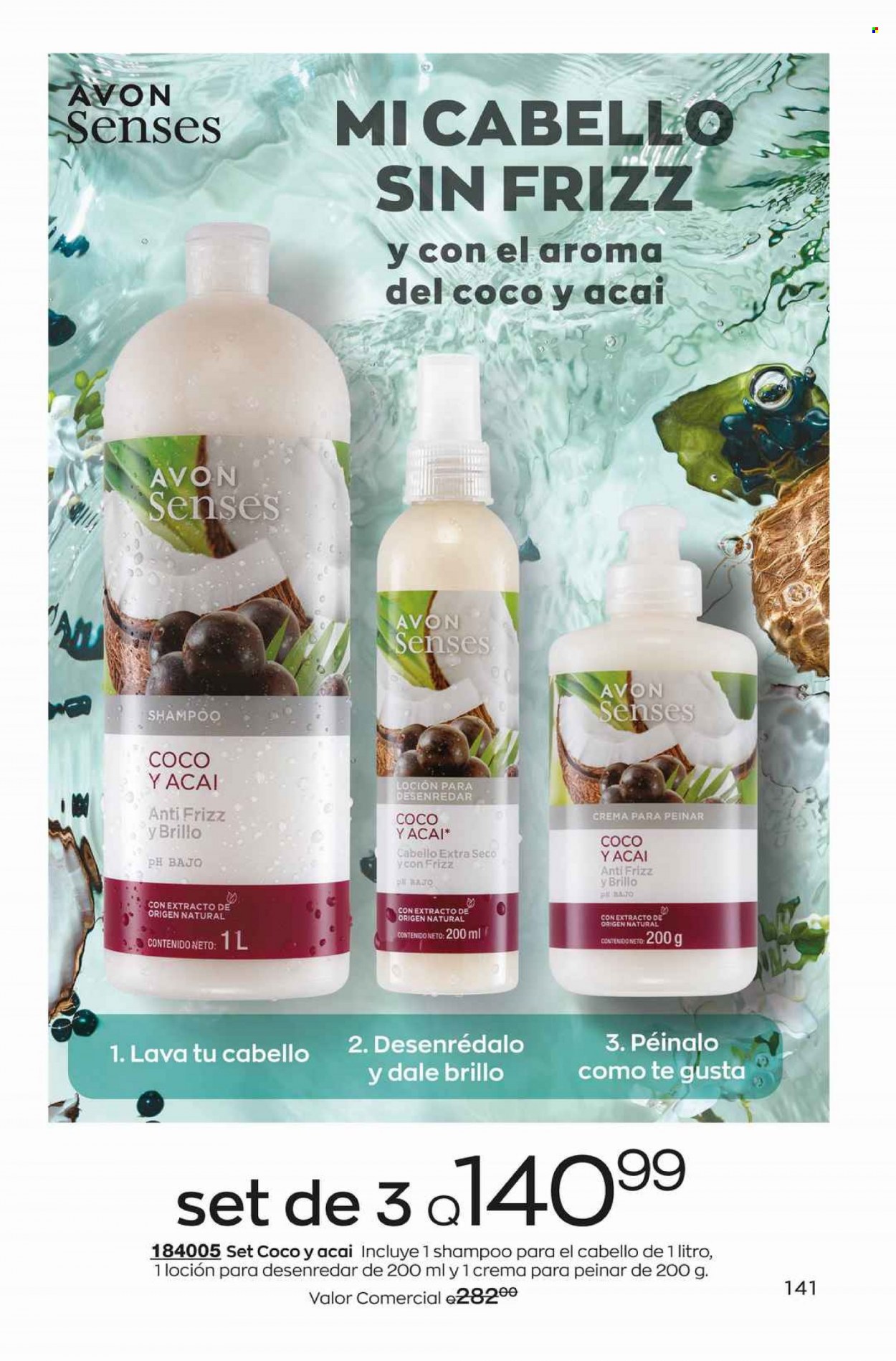 Catálogo Avon. Página 141
