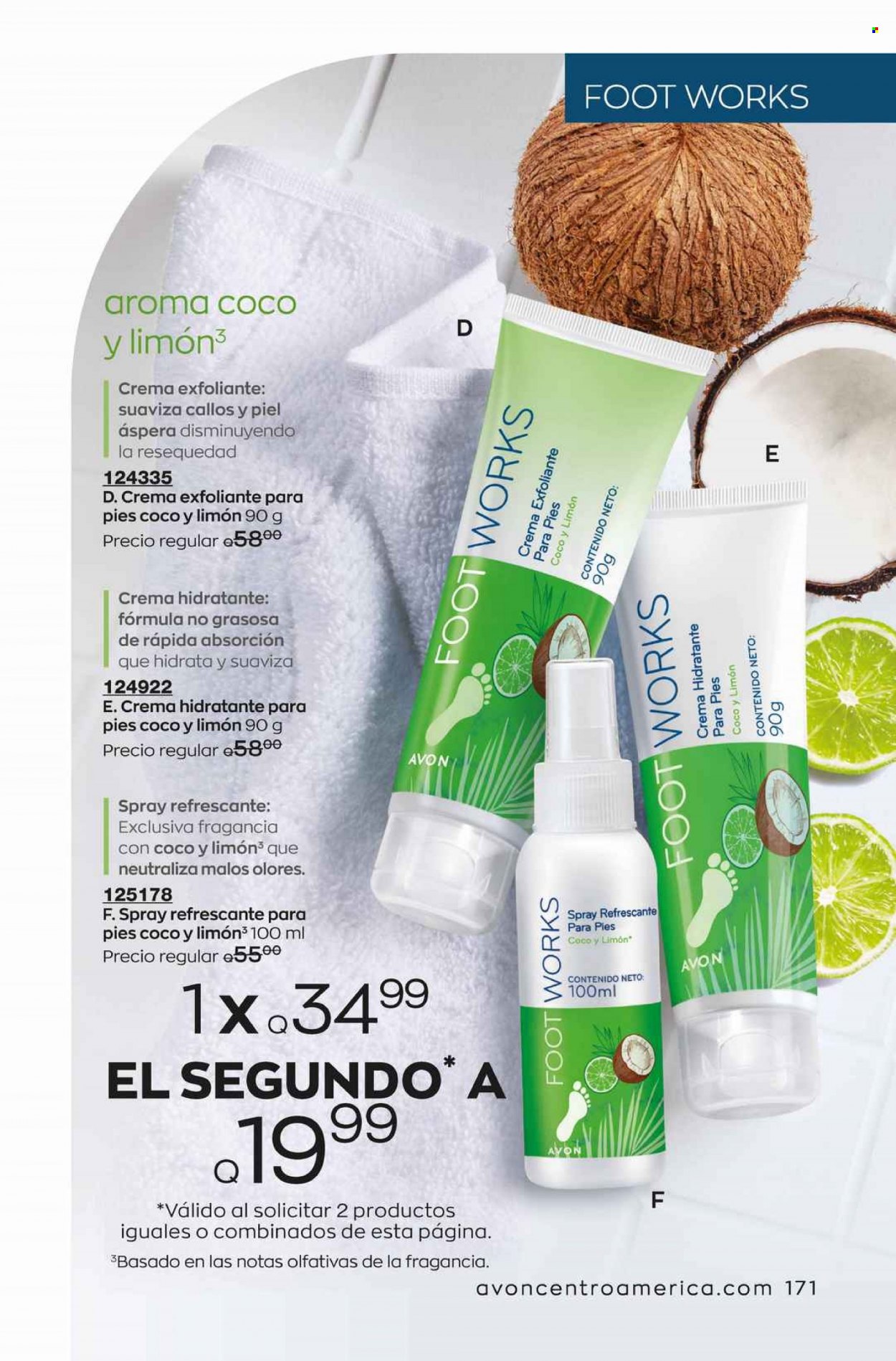 Catálogo Avon. Página 171