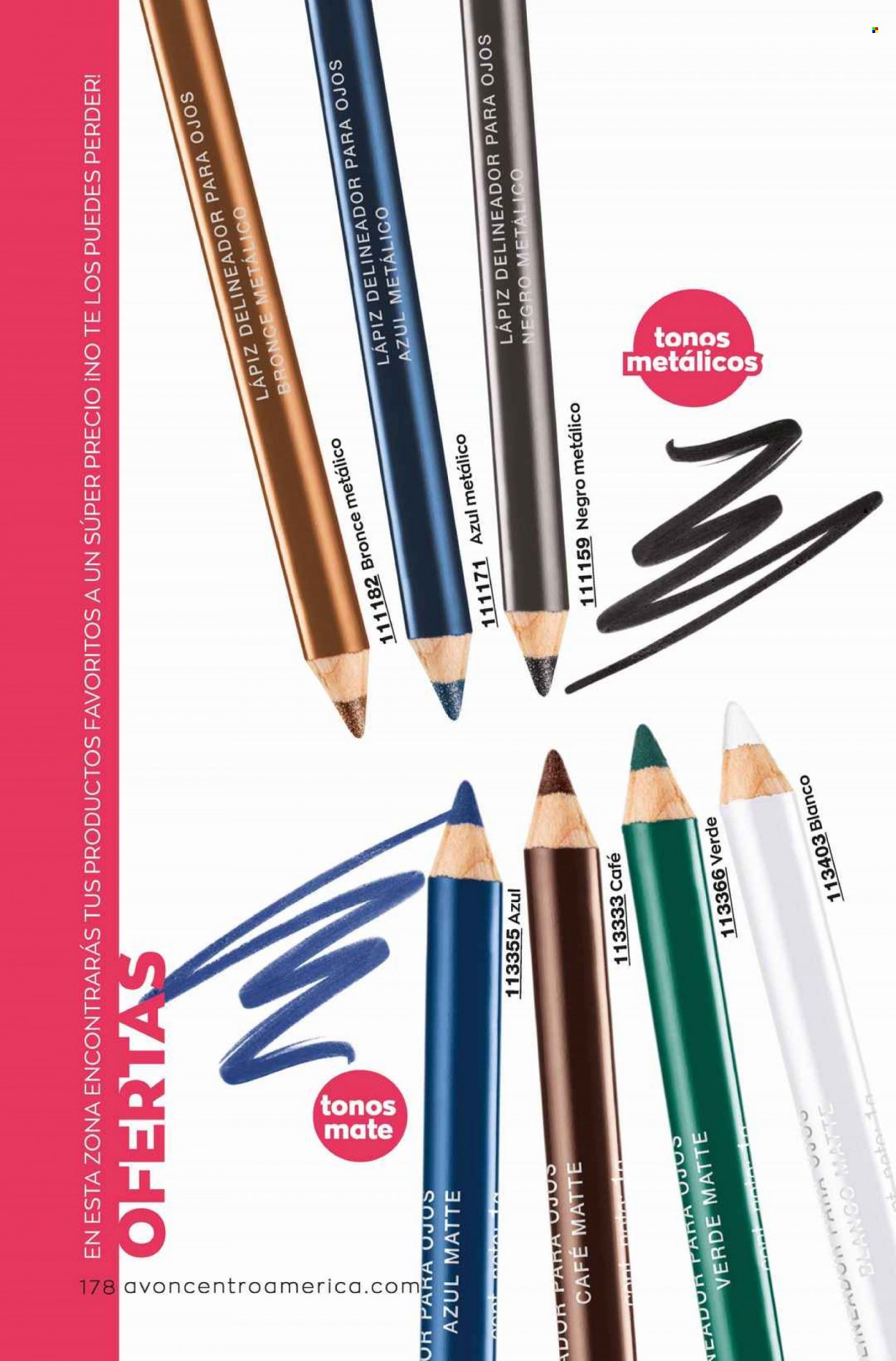 Catálogo Avon. Página 178