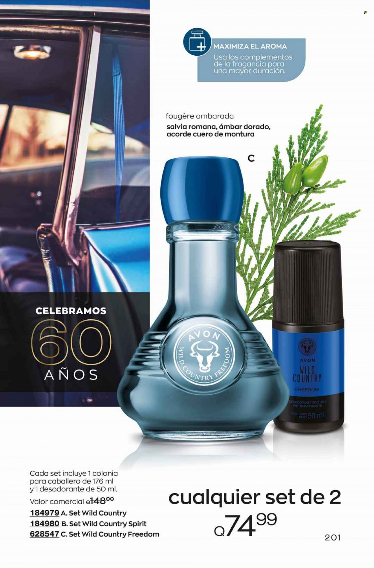 Catálogo Avon. Página 201