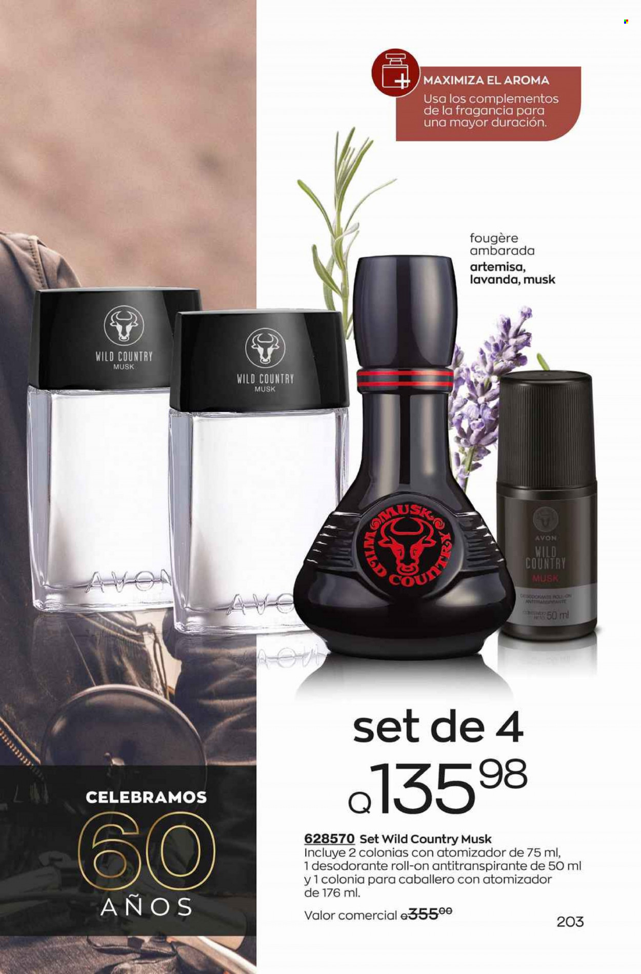 Catálogo Avon. Página 203