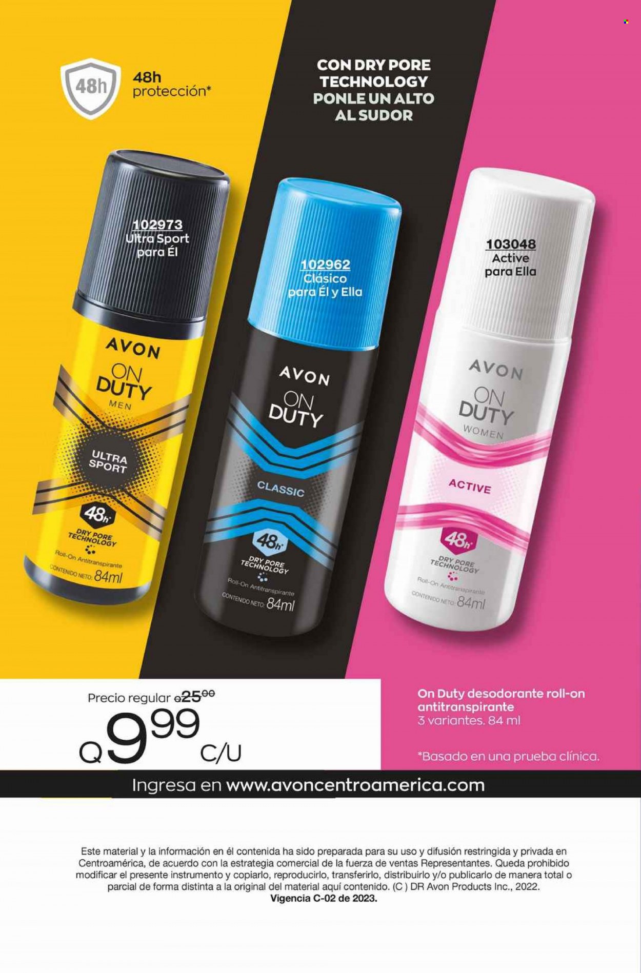 Catálogo Avon. Página 204