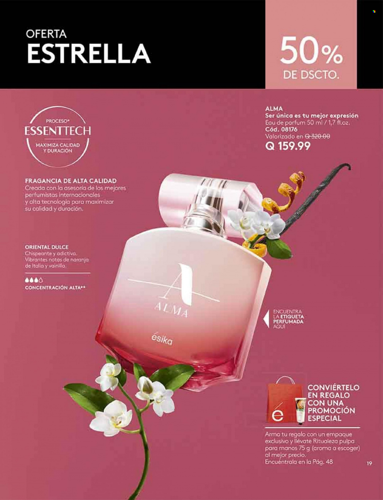 thumbnail - Folleto actual Ésika - Ventas - perfume. Página 19.