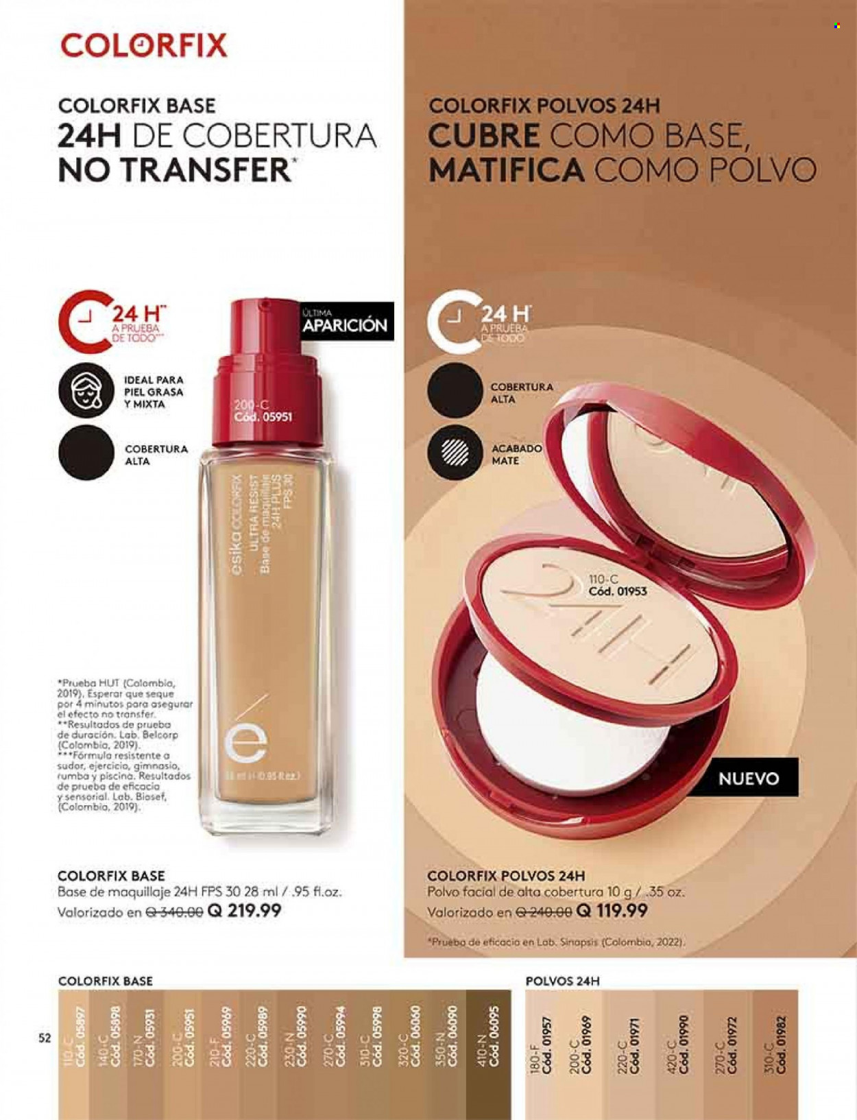 Catálogo Ésika. Página 52