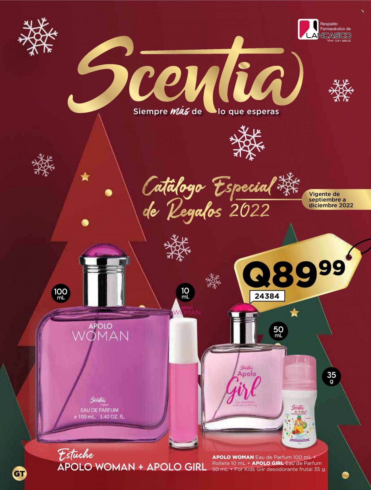 Catálogo Scentia - 1.9.2022 - 31.12.2022. Página 1