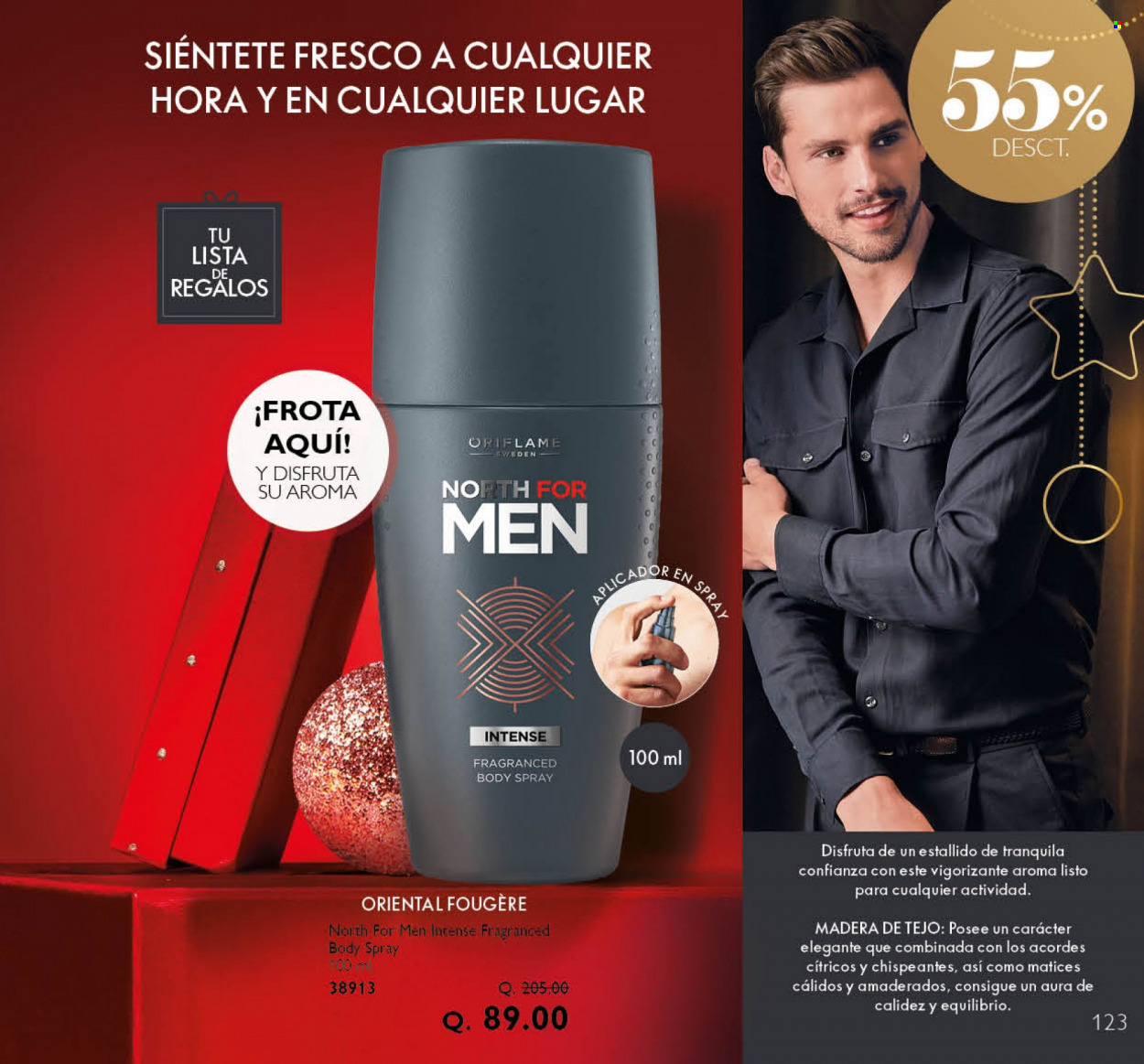 Catálogo Oriflame - 1.12.2022 - 31.12.2022. Página 125