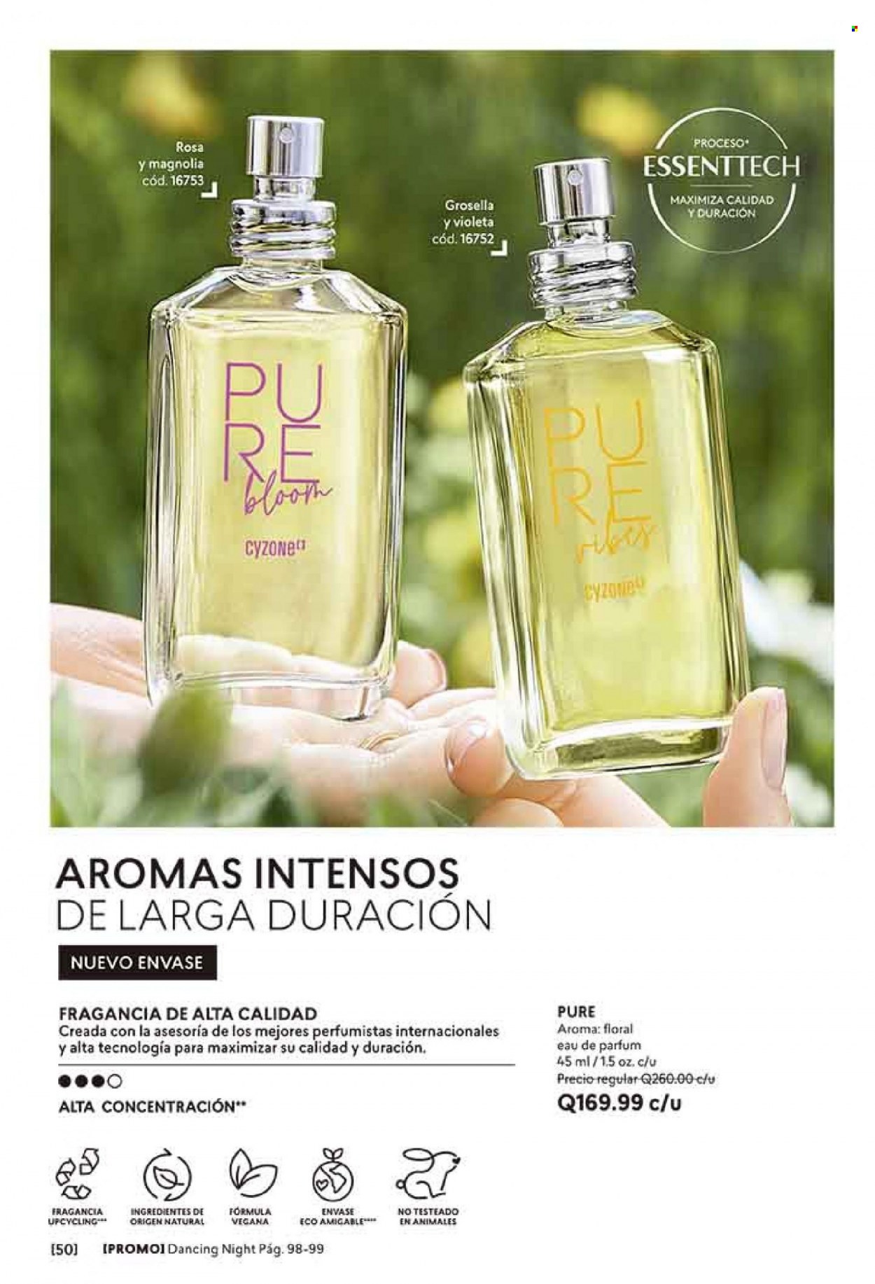 thumbnail - Folleto actual Cyzone - Ventas - perfume. Página 50.