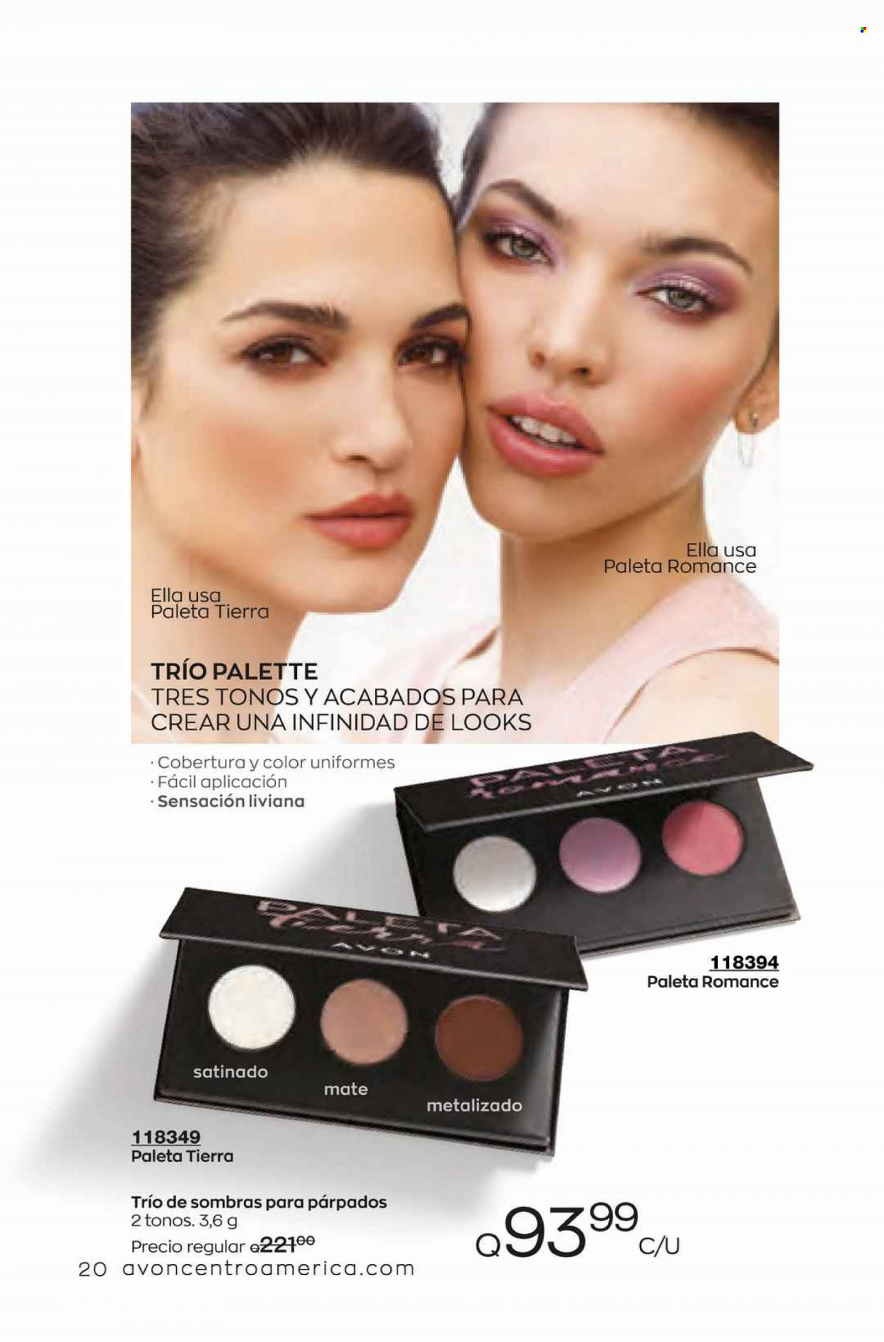 Catálogo Avon. Página 20