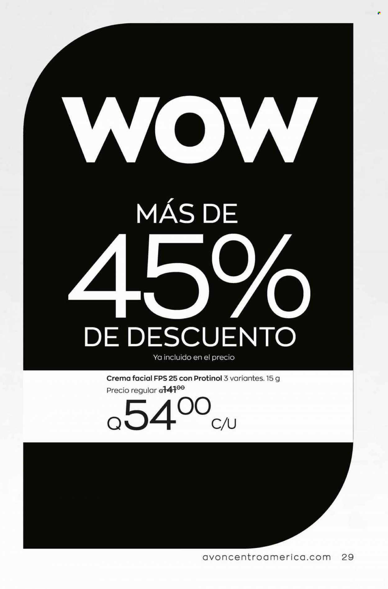 Catálogo Avon. Página 29