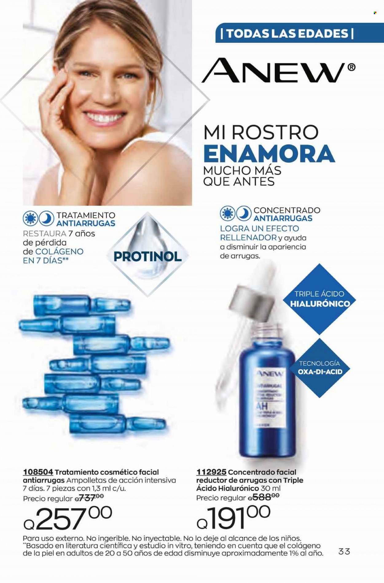 Catálogo Avon. Página 33