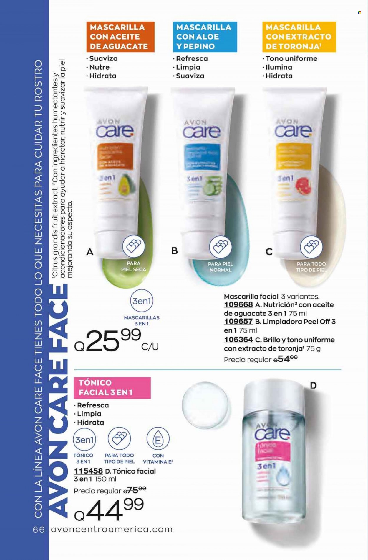 Catálogo Avon. Página 66