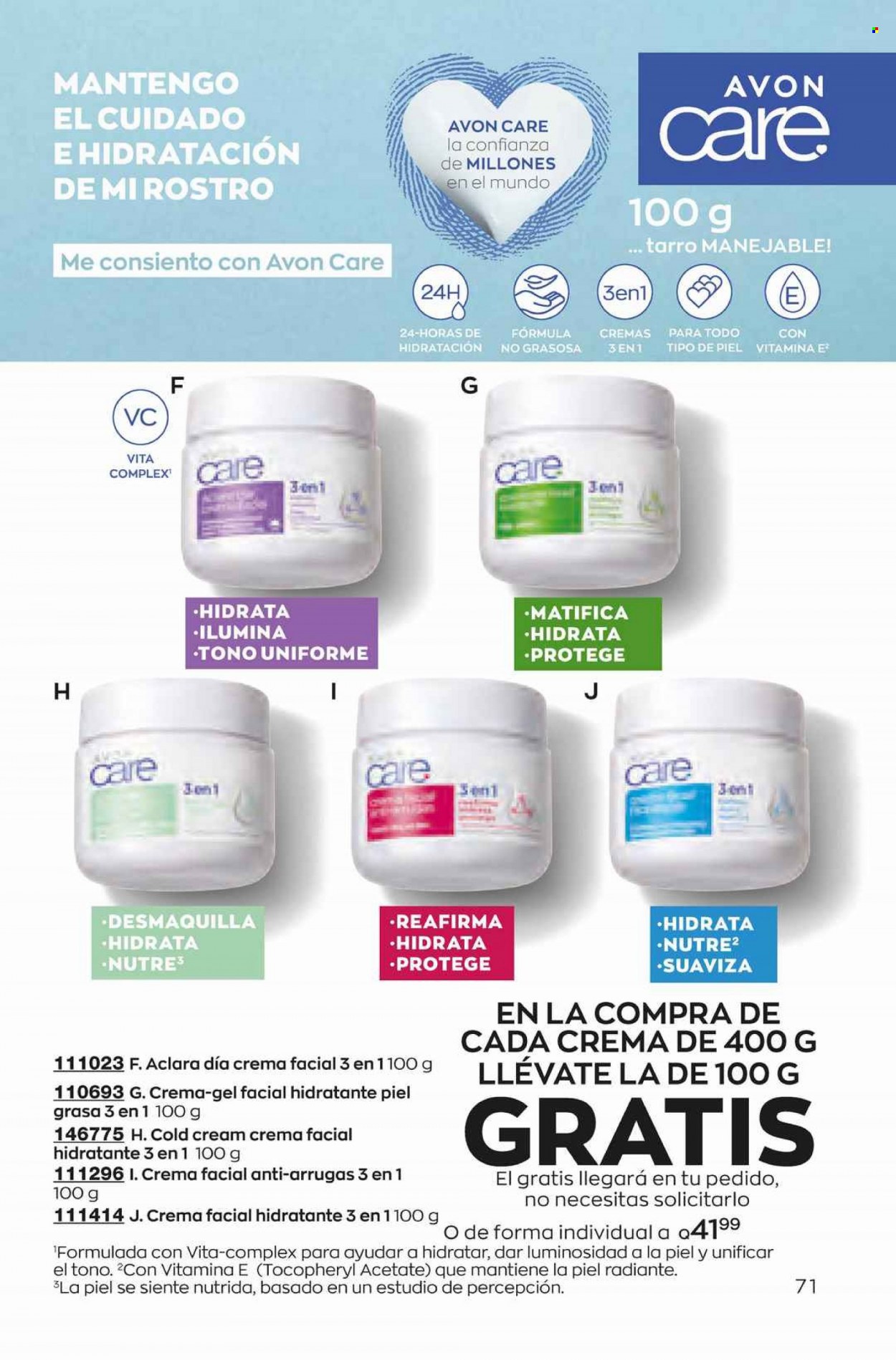 Catálogo Avon. Página 71