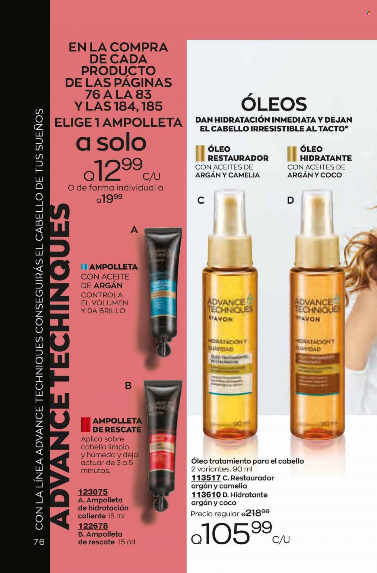 Catálogo Avon. Página 76