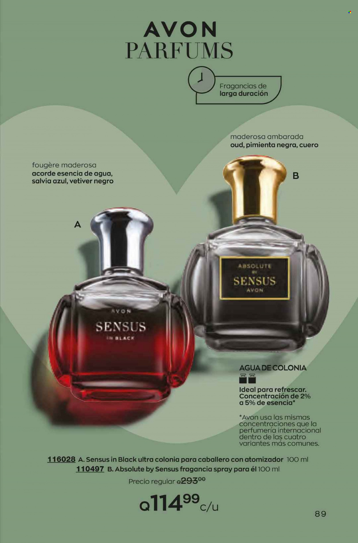 Catálogo Avon. Página 89