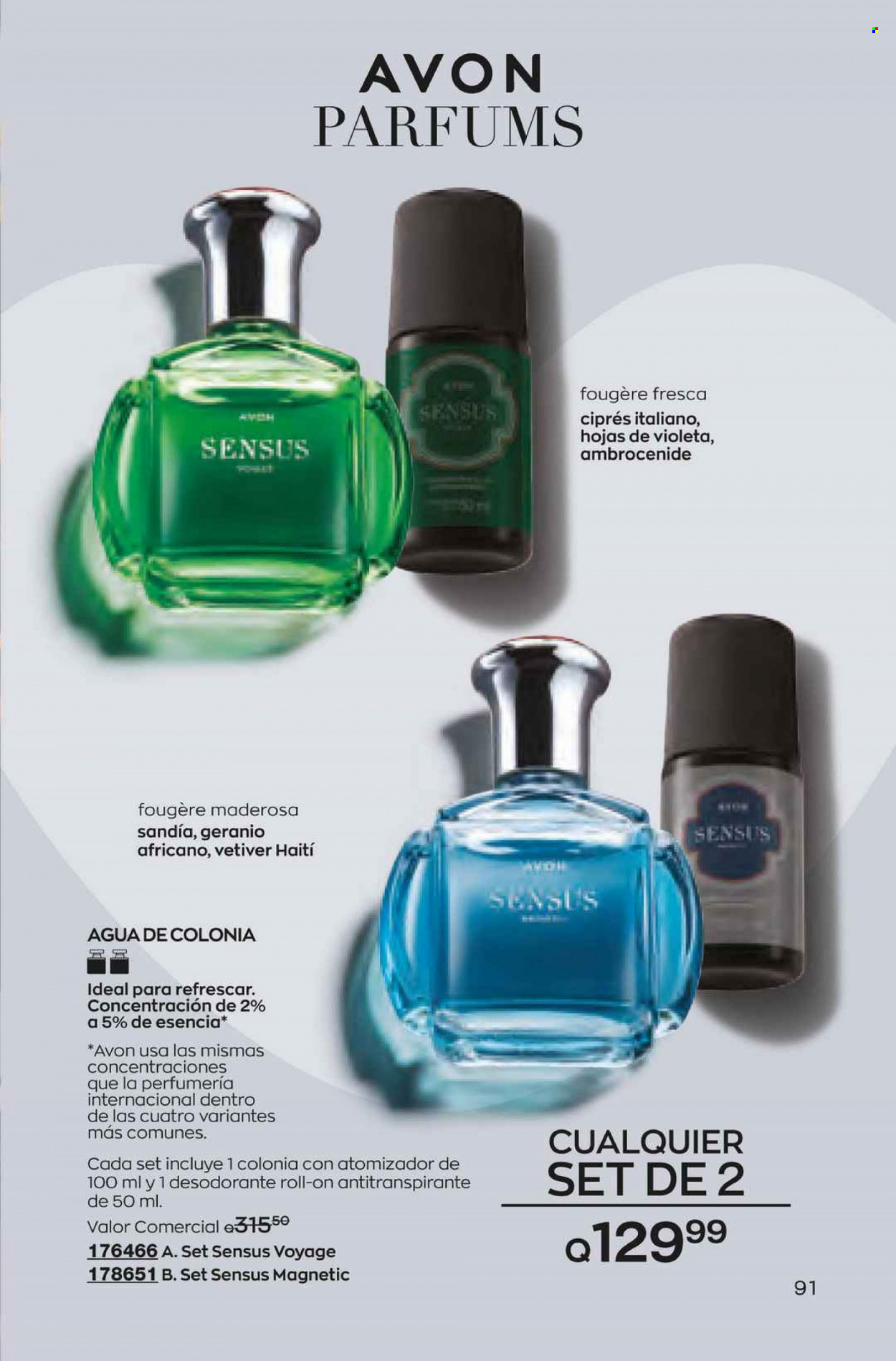 Catálogo Avon. Página 91