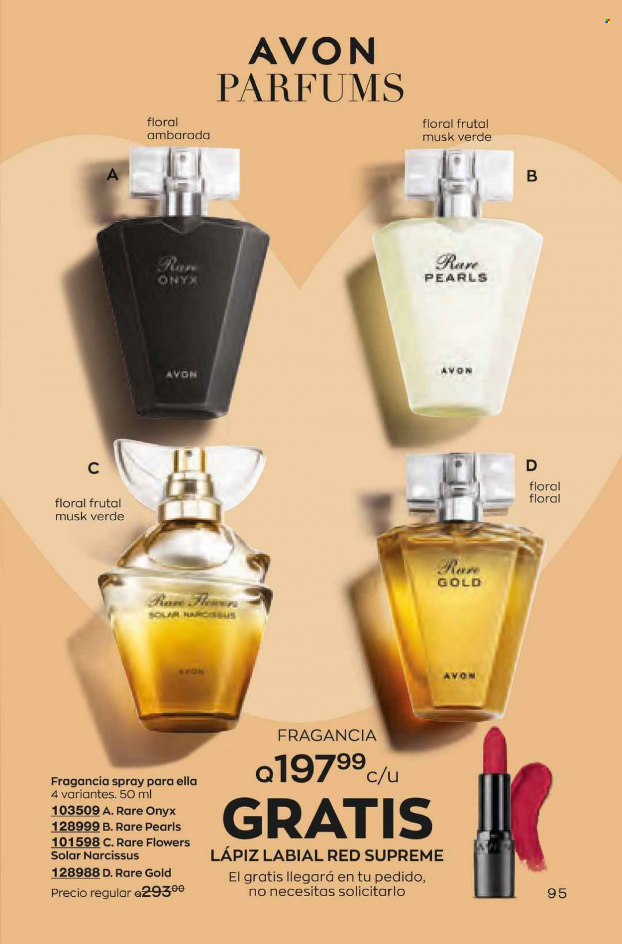 Catálogo Avon. Página 95