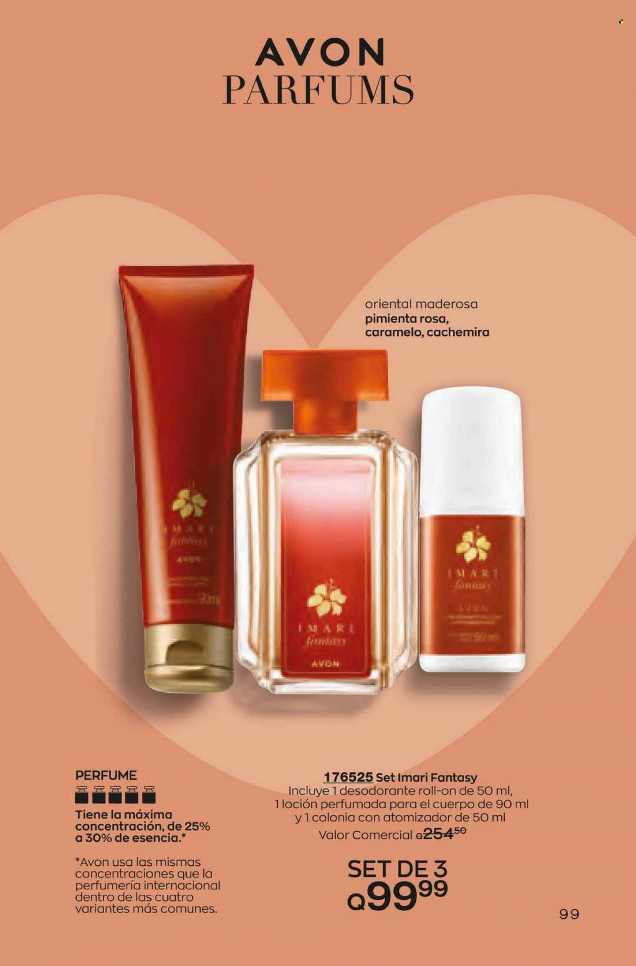 Catálogo Avon. Página 99
