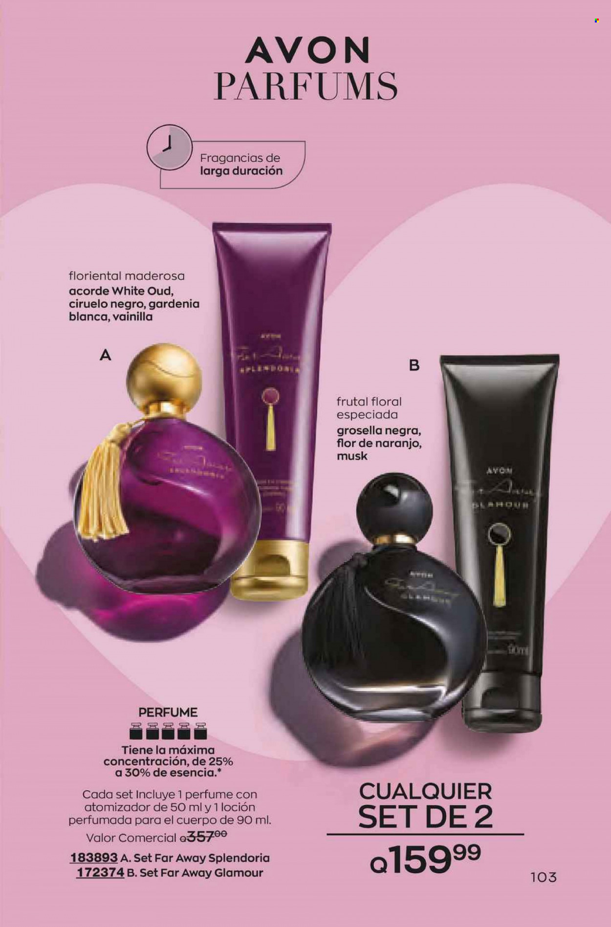 Catálogo Avon. Página 103