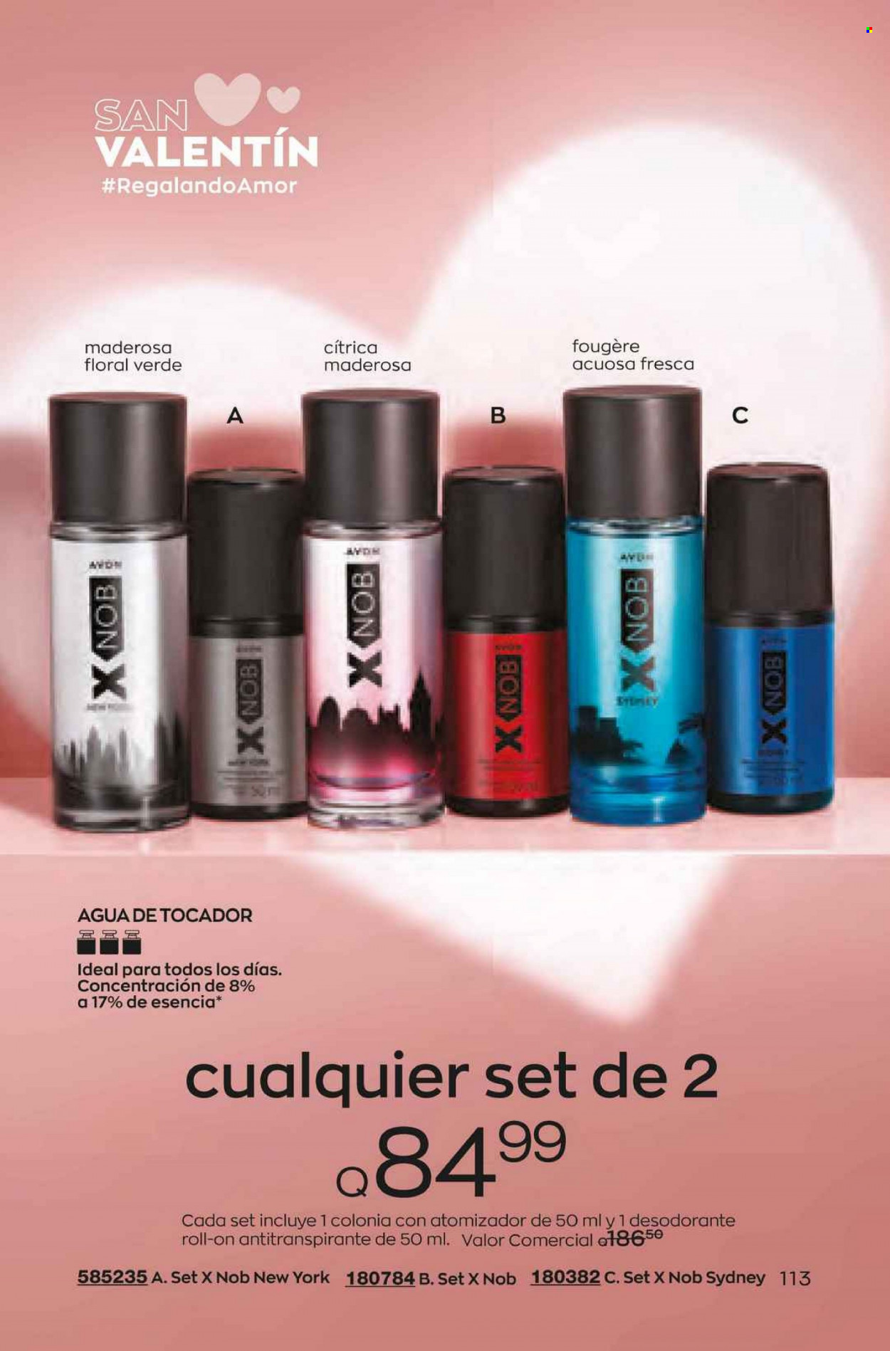 Catálogo Avon. Página 113