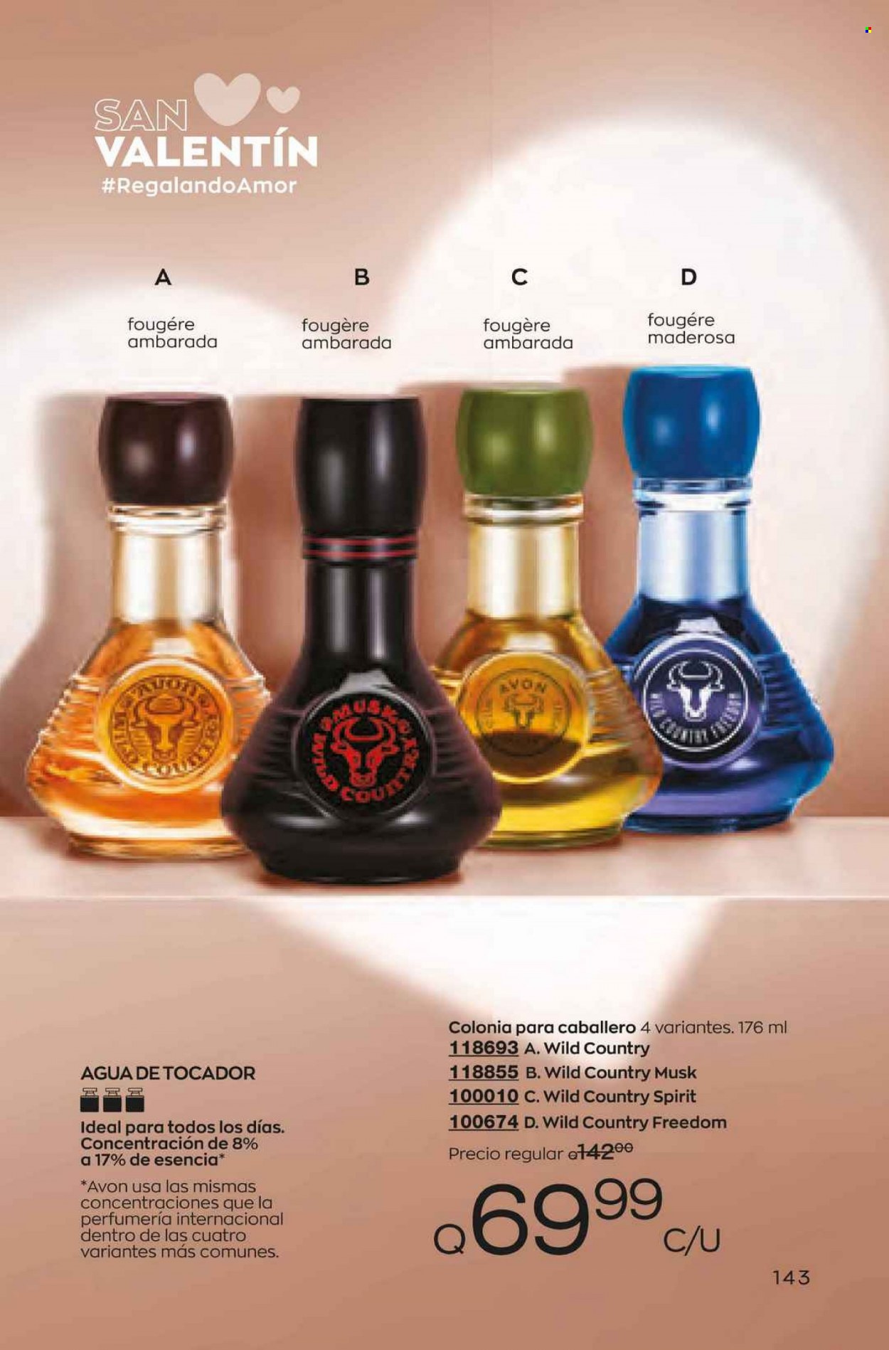 Catálogo Avon. Página 143