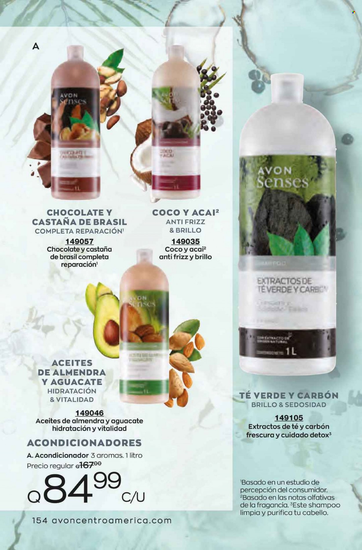 Catálogo Avon. Página 154