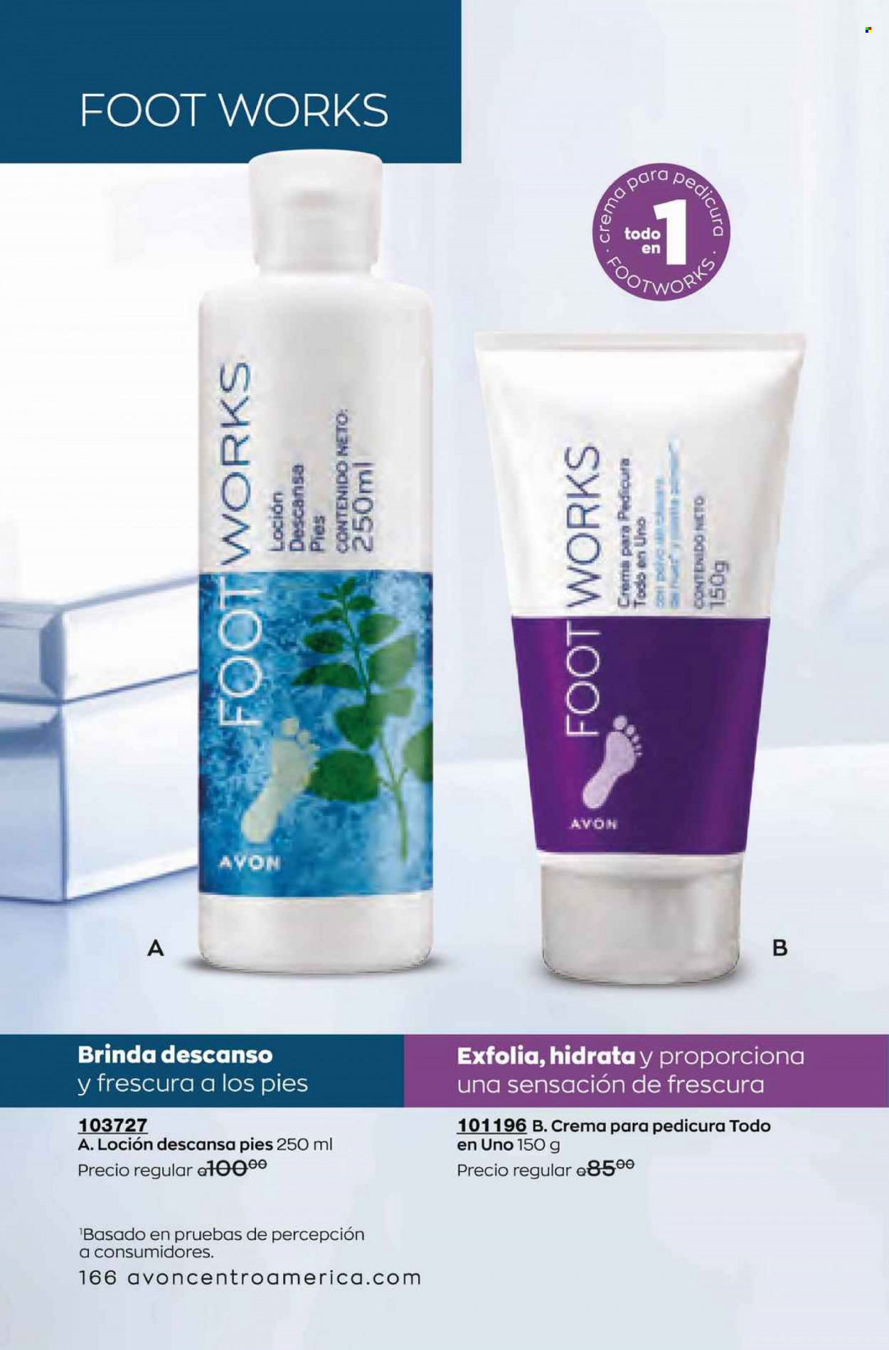 Catálogo Avon. Página 166